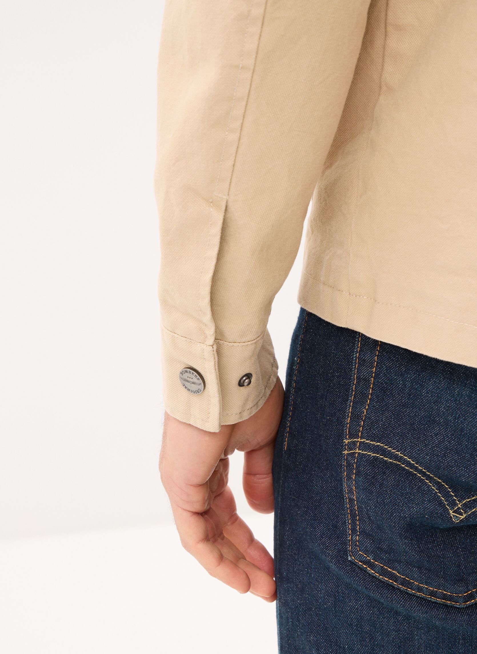 Bomberjacken Hebwin Men herren beige Bombers Original Bomberjacken Hebwin Men herren beige Beige