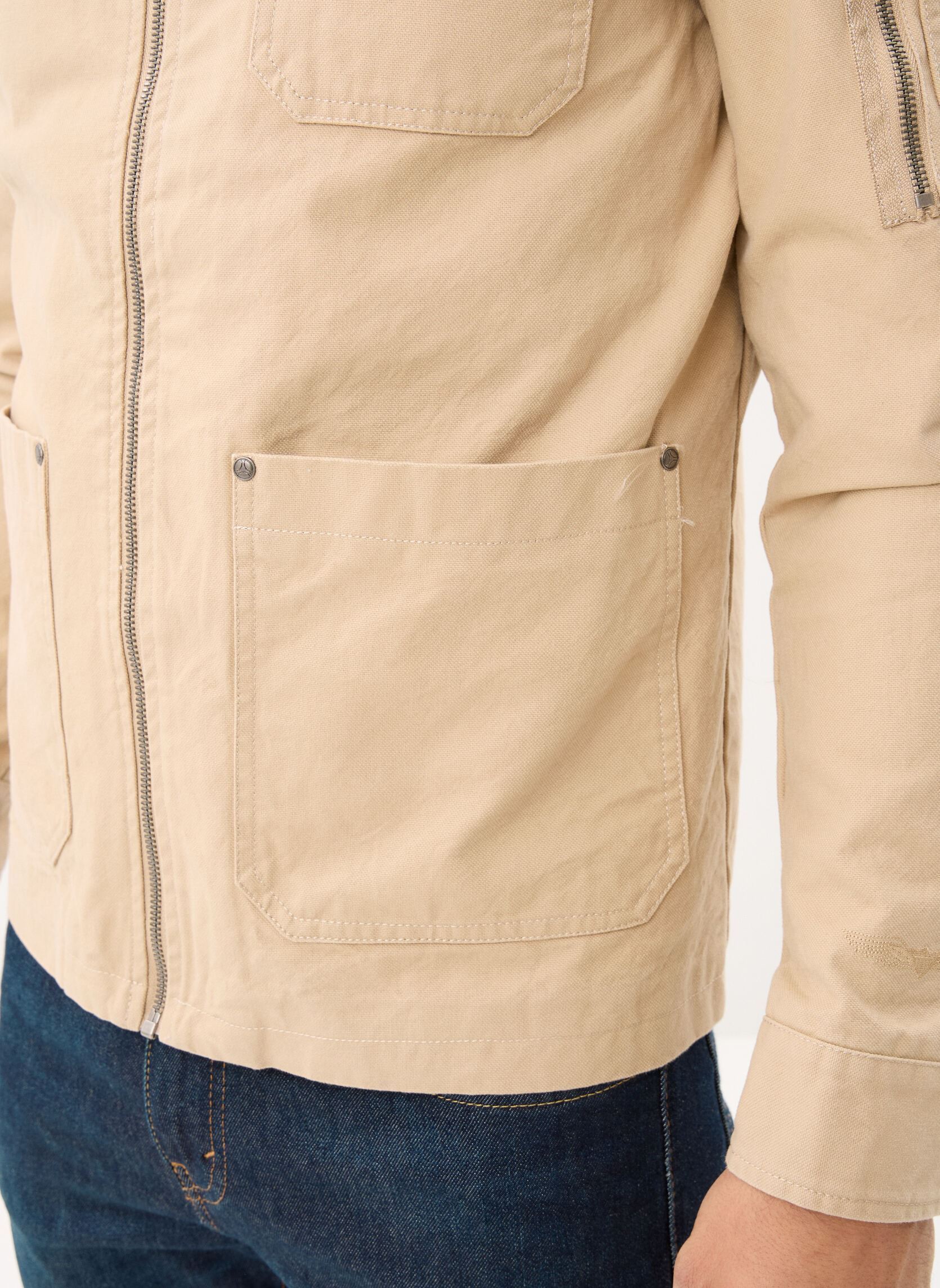 Bomberjacken Hebwin Men herren beige Bombers Original Bomberjacken Hebwin Men herren beige Beige