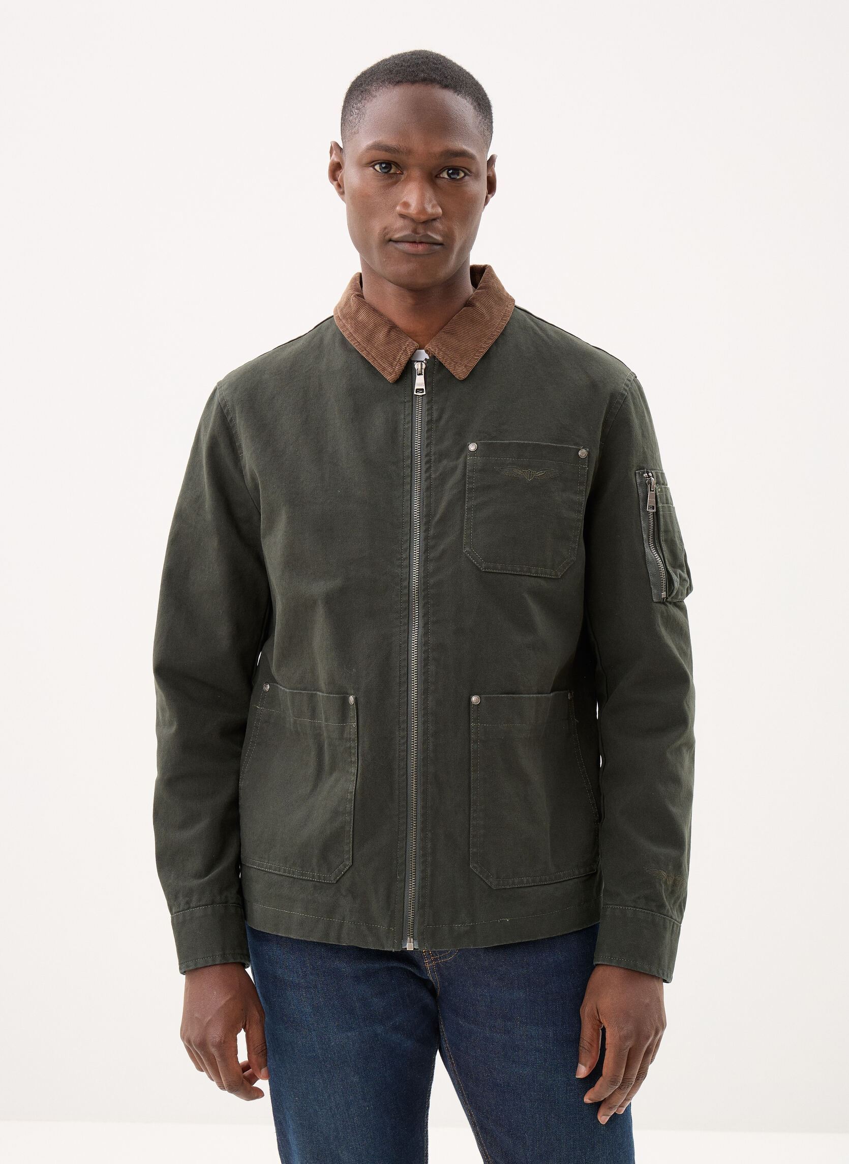 Blousons Hebwin Men homme vert Bombers Original Blousons Hebwin Men homme vert Kaki