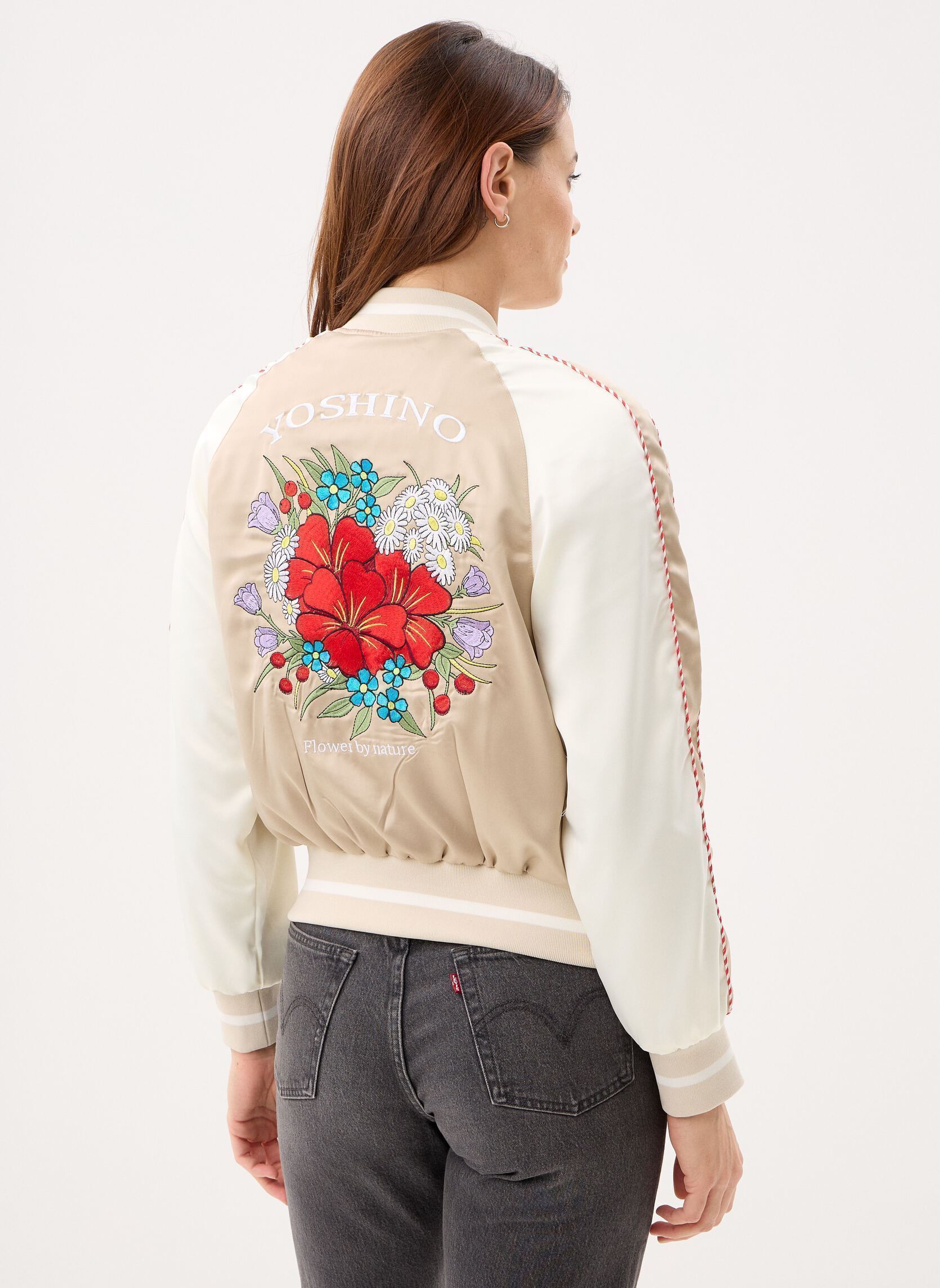 Blousons Yoshino Women femme beige Bombers Original Blousons Yoshino Women femme beige BEIGE