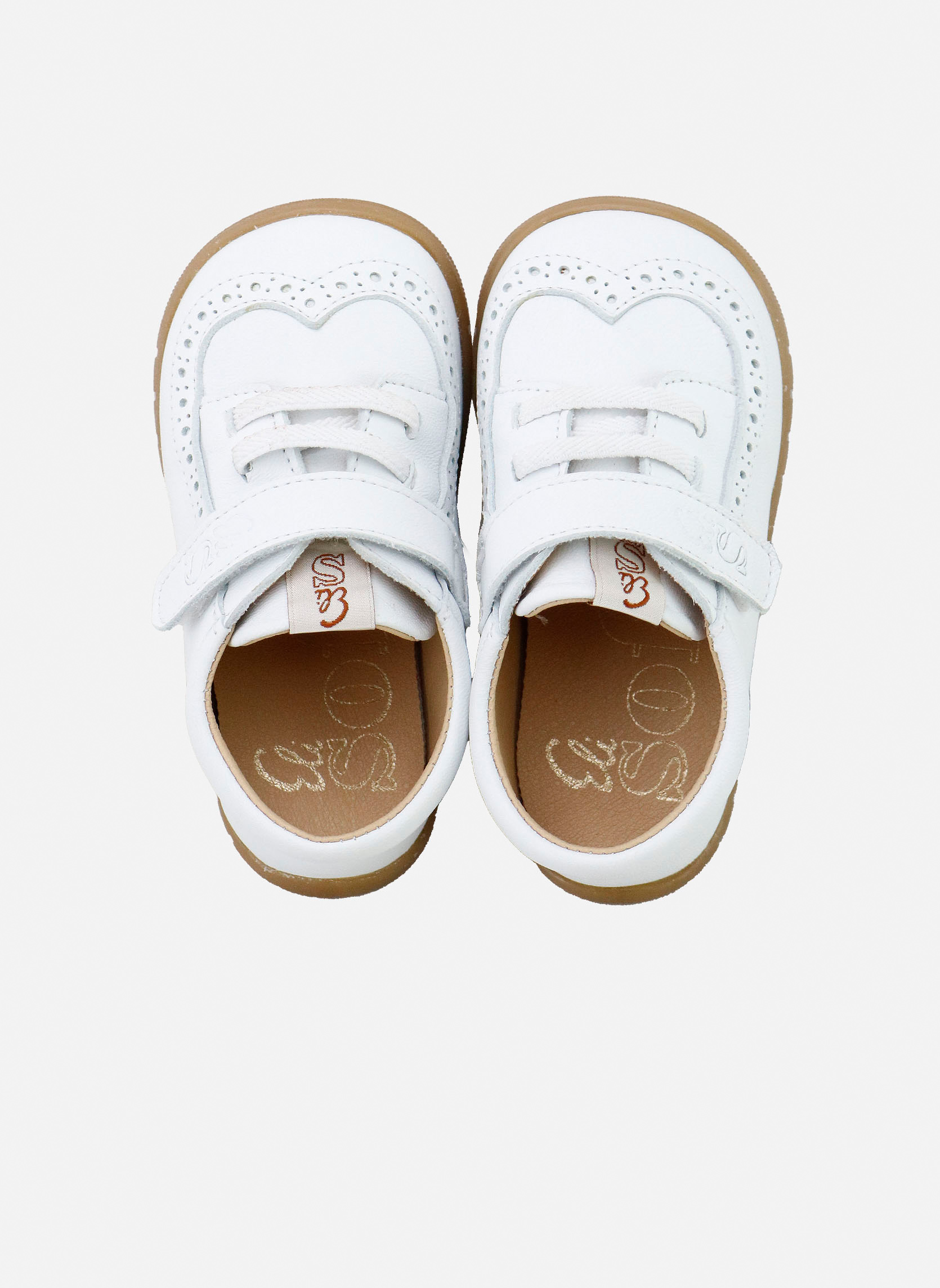 Baskets basses Baskets cuir 10201AM-NAPA-BLANCO Blanco garçon blanc Eli 1957 Baskets basses Baskets cuir 10201AM-NAPA-BLANCO Blanco garçon blanc Blanc