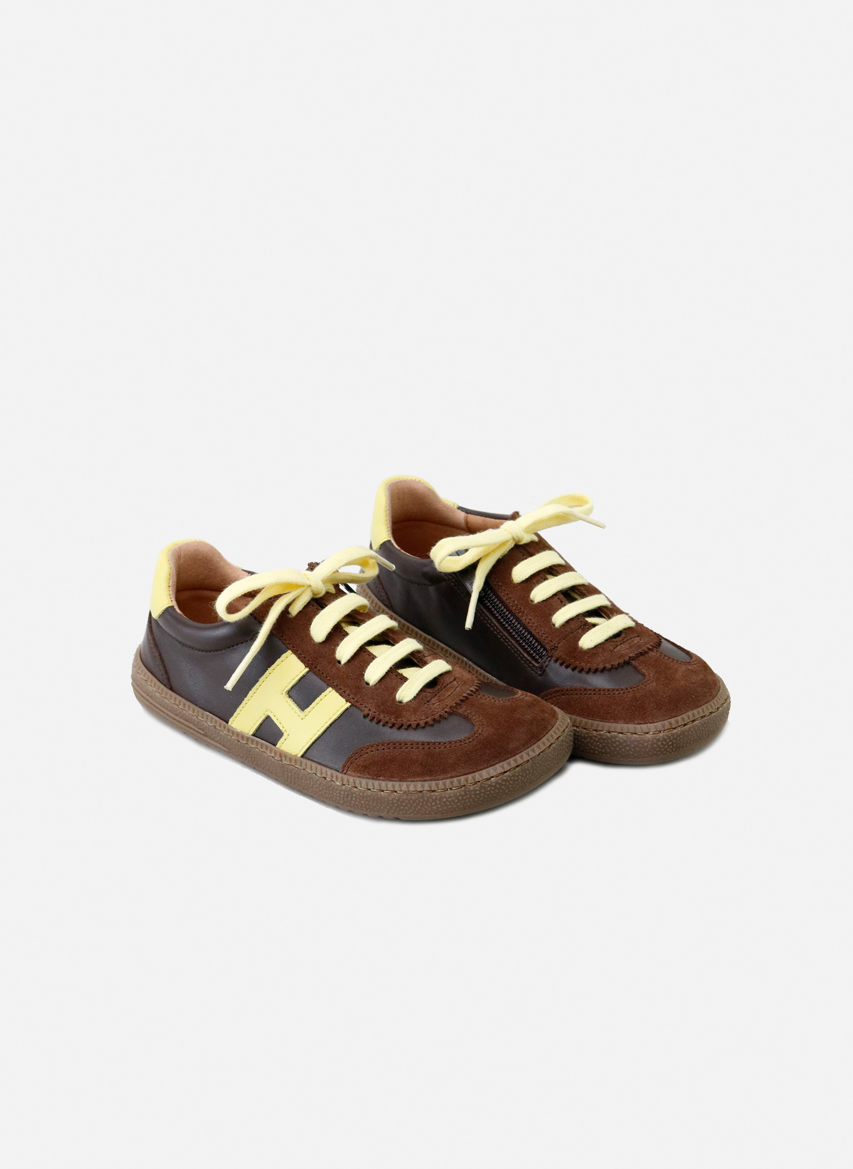 Baskets basses 58012AM-VELOUR-COHIBA homme marron Eli 1957 Baskets basses 58012AM-VELOUR-COHIBA homme marron Marron