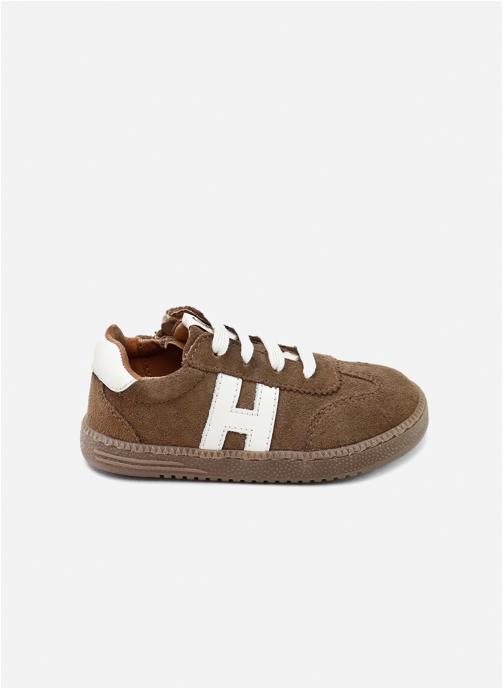 Eli 1957 Baskets basses 58012AM-VELOUR-ALPACA homme marron