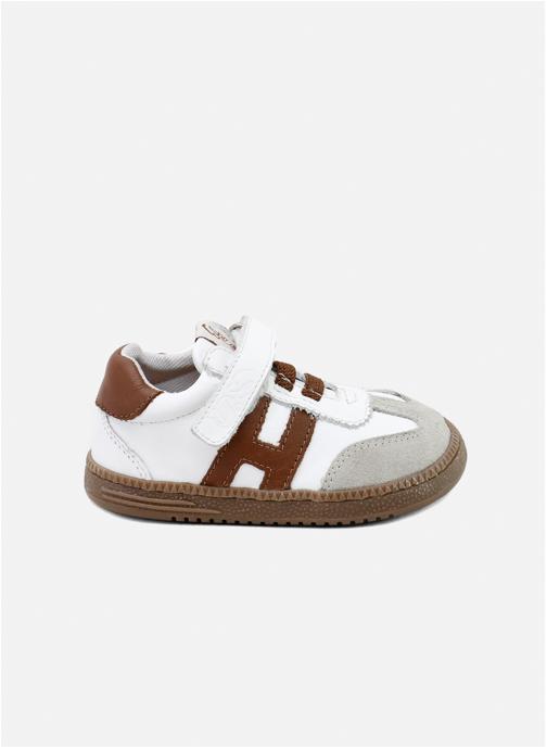 Eli 1957 Baskets basses 58009AM-VELOUR-PERLINE garçon blanc