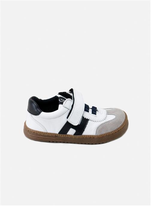Eli 1957 Baskets basses 58009AM-VELOUR-PERLINENEGRO homme blanc