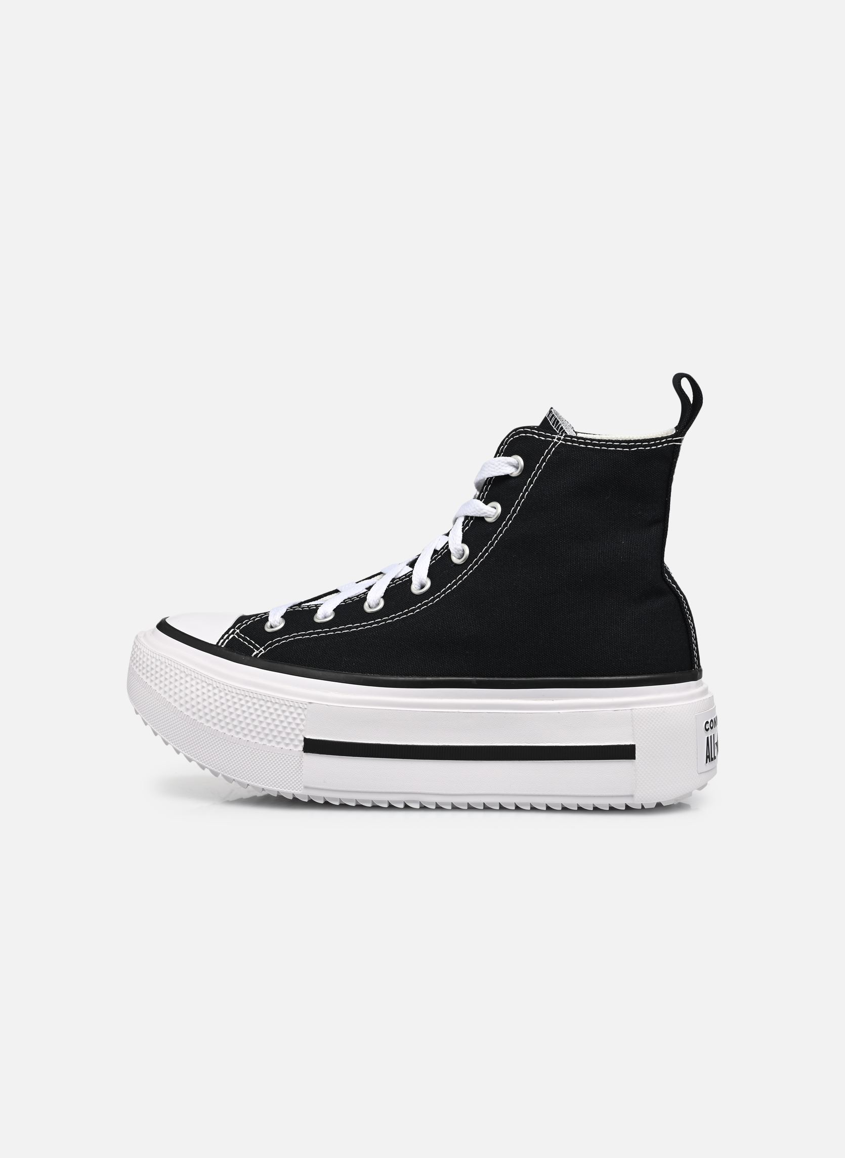 Hoge sneakers Chuck Taylor All Star Lift Double Stack zwart Converse Hoge sneakers Chuck Taylor All Star Lift Double Stack zwart Black/white