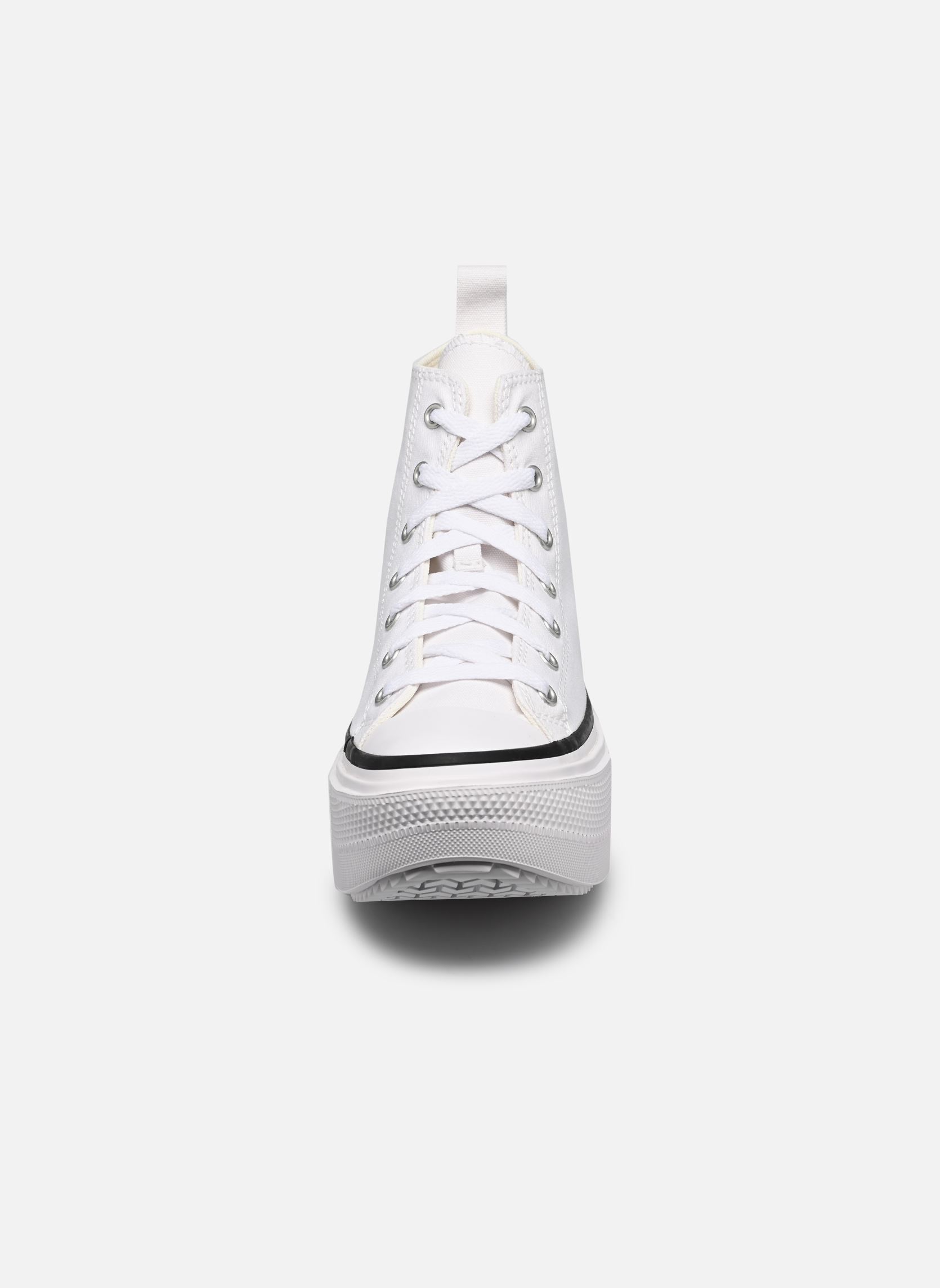Baskets hautes Chuck Taylor All Star Lift Double Stack fille blanc Converse Baskets hautes Chuck Taylor All Star Lift Double Stack fille blanc White/black