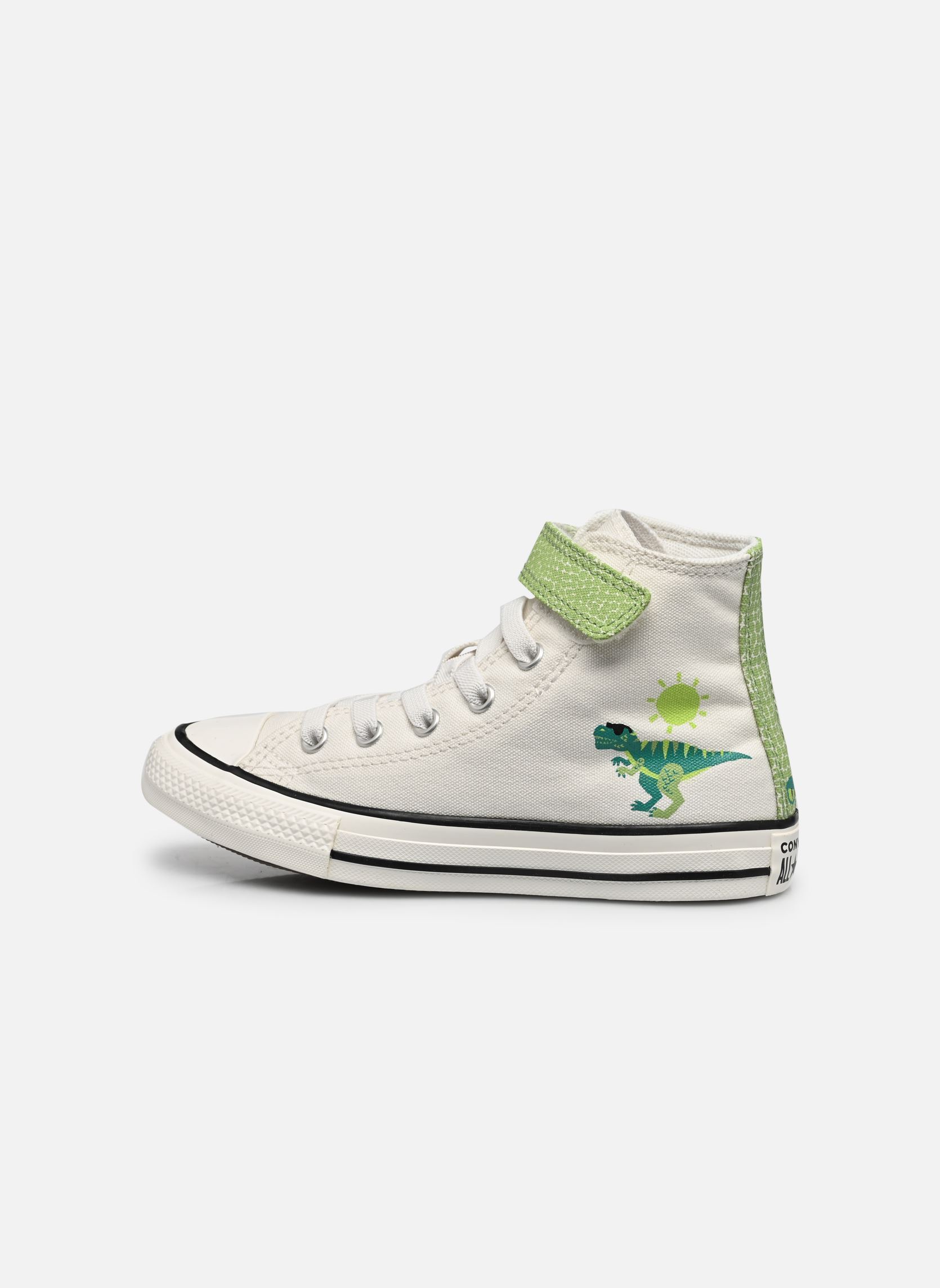 Baskets hautes Chuck Taylor All Star Easy-On Dinos Hi garçon beige Converse Baskets hautes Chuck Taylor All Star Easy-On Dinos Hi garçon beige White/Fresh Cut
