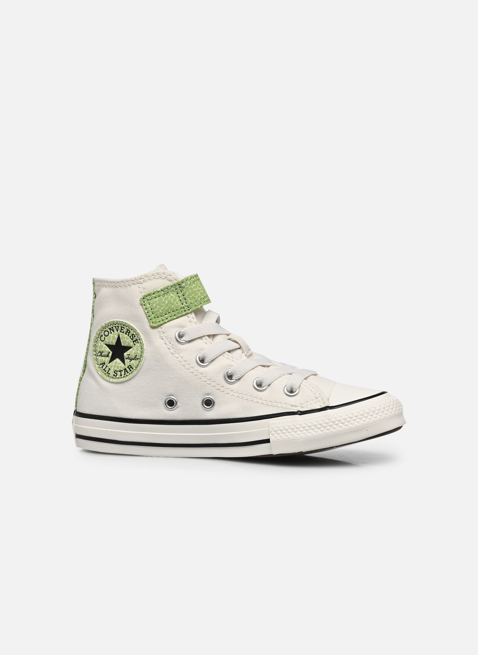 Baskets hautes Chuck Taylor All Star Easy-On Dinos Hi garçon beige Converse Baskets hautes Chuck Taylor All Star Easy-On Dinos Hi garçon beige White/Fresh Cut
