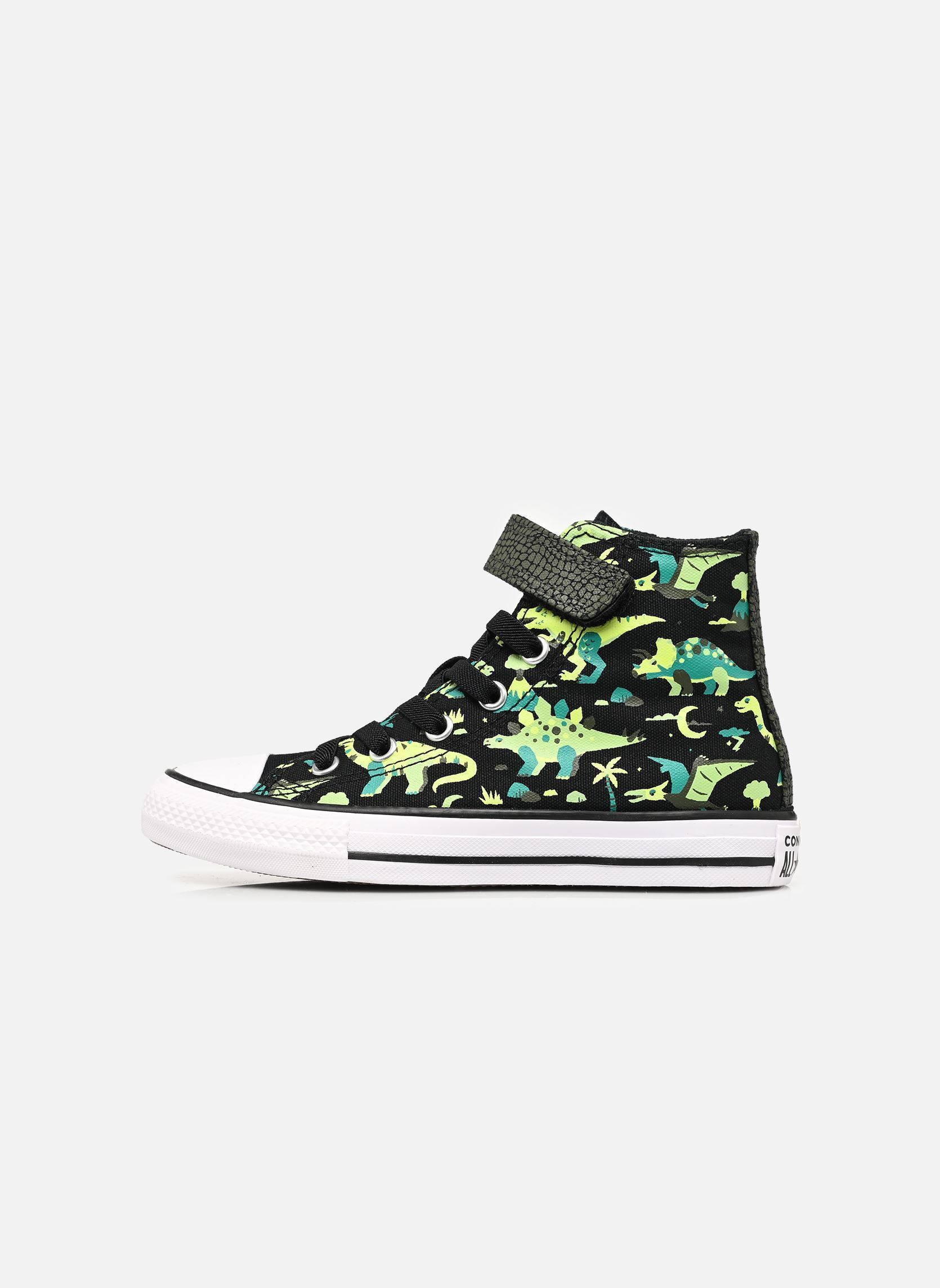 Baskets hautes Chuck Taylor All Star Easy-On Dinos Hi garçon multicolore Converse Baskets hautes Chuck Taylor All Star Easy-On Dinos Hi garçon multicolore Black/White/Neon Mantis