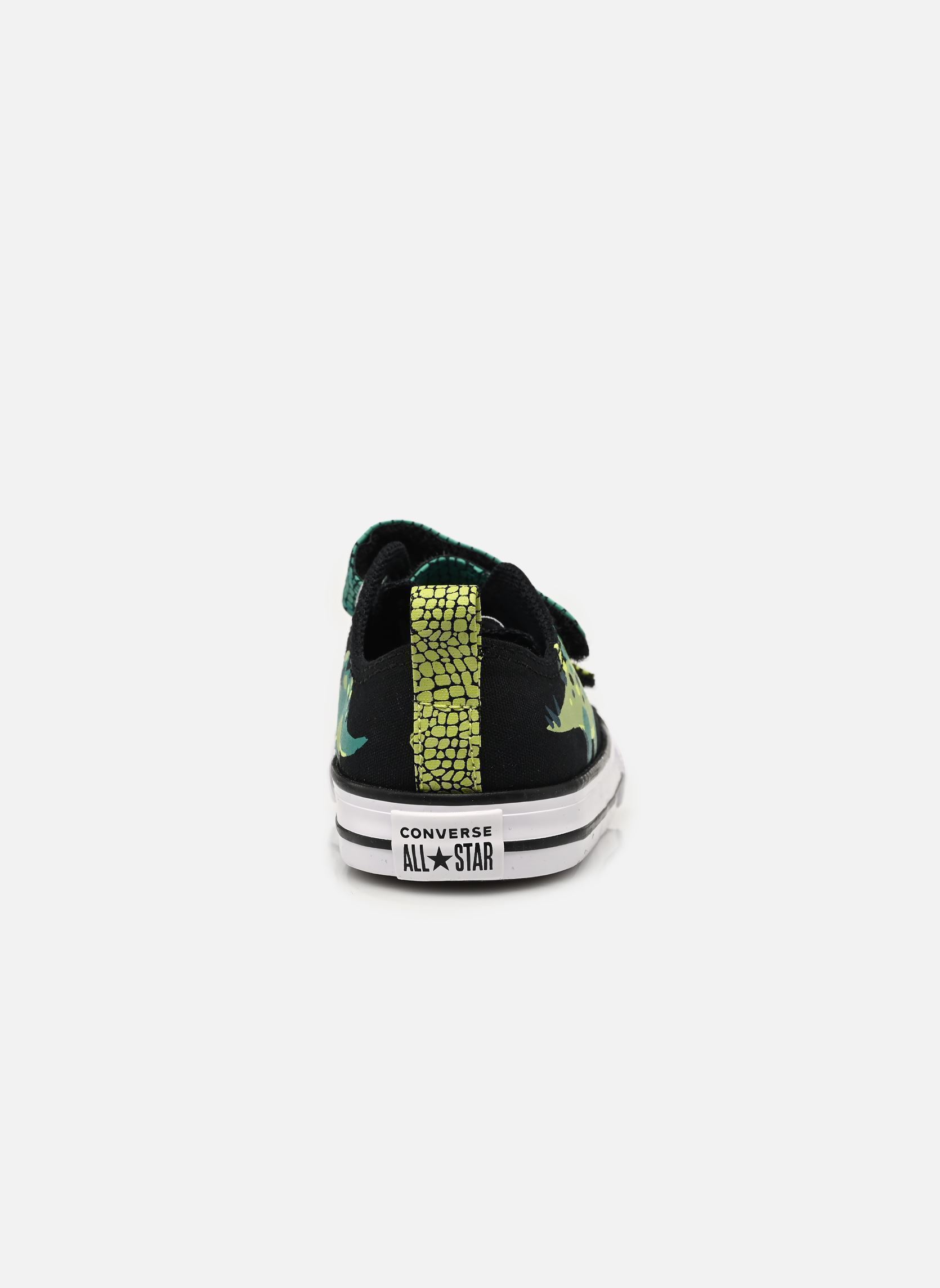 Baskets basses Chuck Taylor All Star Dinos Easy On Ox garçon multicolore Converse Baskets basses Chuck Taylor All Star Dinos Easy On Ox garçon multicolore Black/White/Neon Mantis