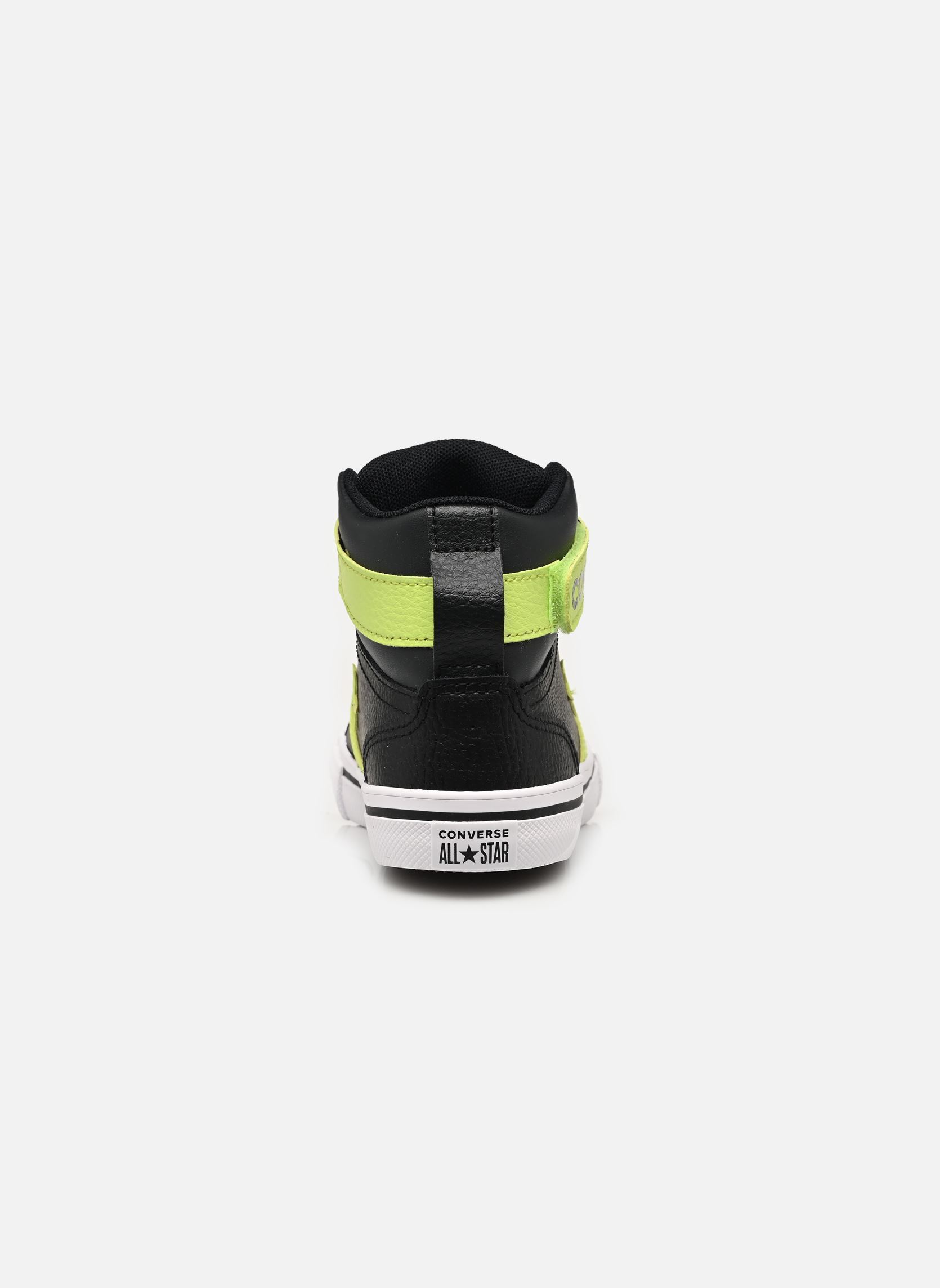 Sneakers Pro Blaze Strap Leather Hi jongens zwart Converse Sneakers Pro Blaze Strap Leather Hi jongens zwart BLACK/NEON MANTIS