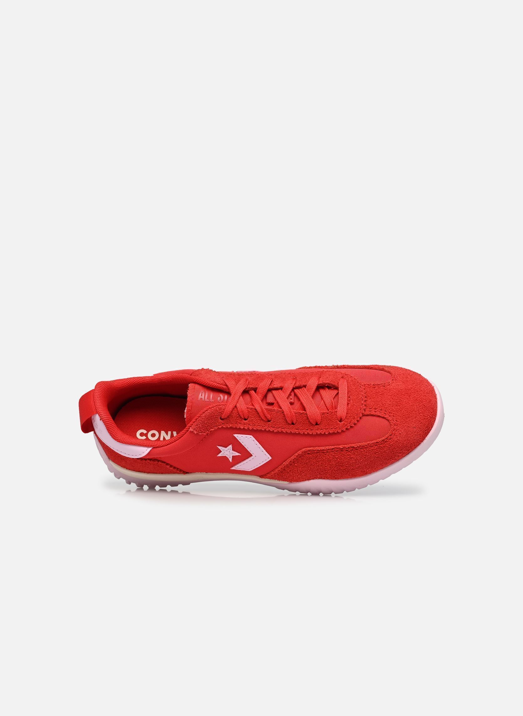 Baskets Run Star Trainer Ox J rouge Converse Baskets Run Star Trainer Ox J rouge Red/New Found Bloom