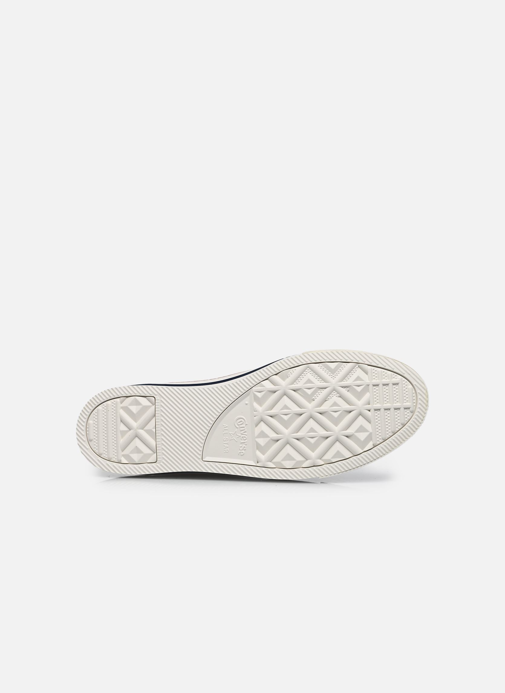 Baskets hautes Chuck Taylor All Star Lift Platform Hear fille blanc Converse Baskets hautes Chuck Taylor All Star Lift Platform Hear fille blanc Vintage White