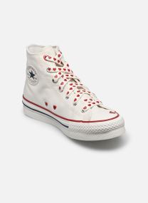 Baskets hautes Chuck Taylor All Star Lift Platform Hear fille blanc Converse Baskets hautes Chuck Taylor All Star Lift Platform Hear fille blanc Vintage White