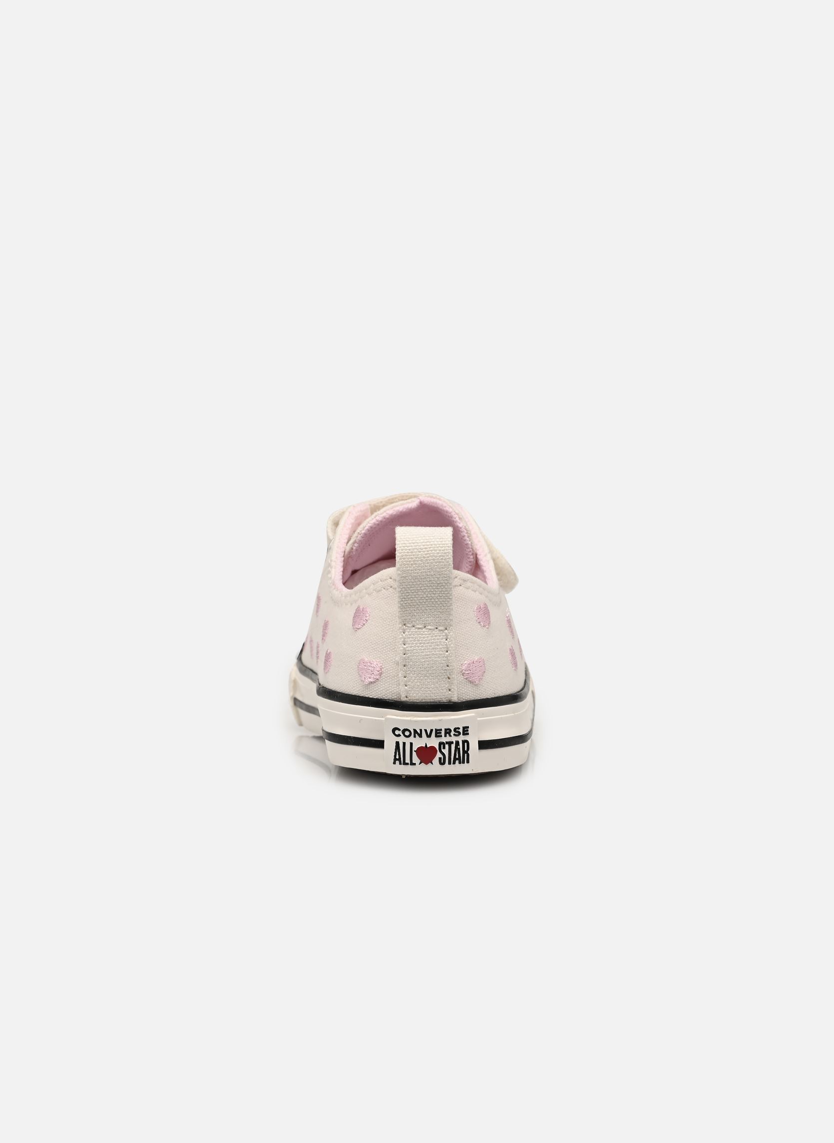 Baskets basses Chuck Taylor All Star Easy-On Ox fille blanc Converse Baskets basses Chuck Taylor All Star Easy-On Ox fille blanc VINTAGE WHITE/NEW FOUND BLOOM