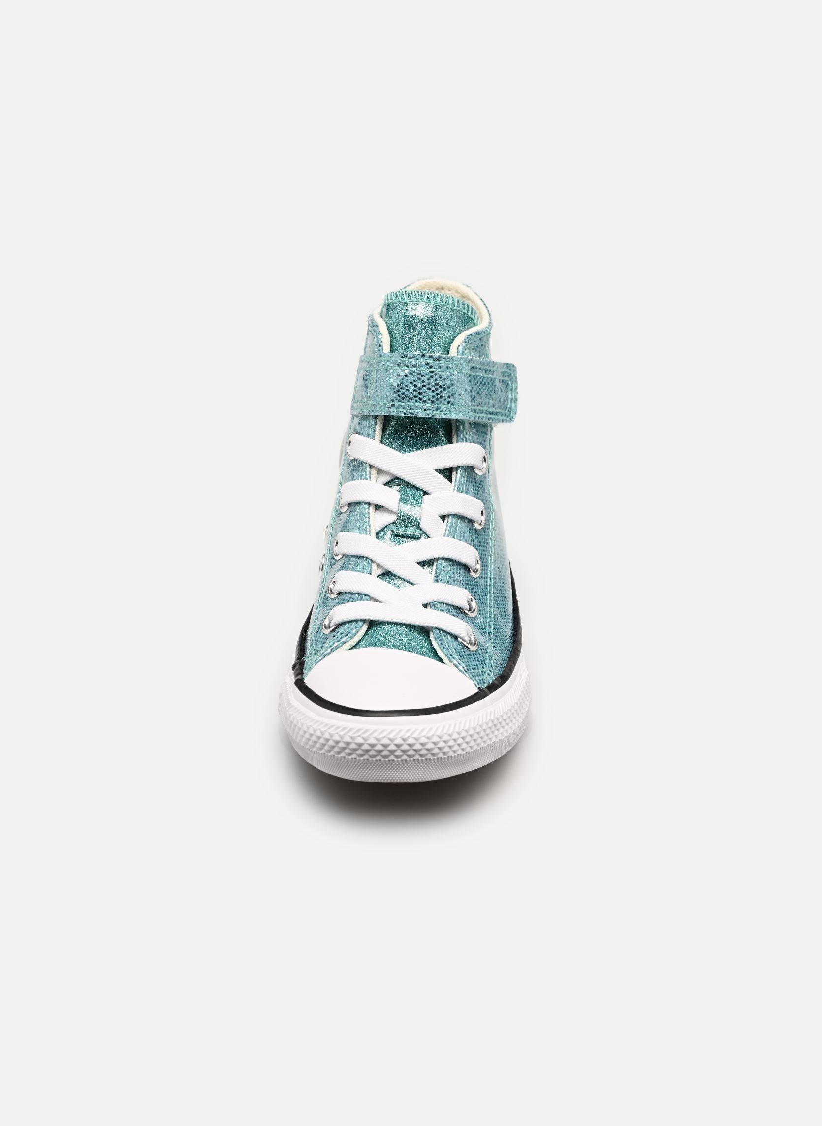 Baskets Chuck Taylor All Star Easy-On Shimmer Hi fille bleu Converse Baskets Chuck Taylor All Star Easy-On Shimmer Hi fille bleu Aqua Mirage/White/Black