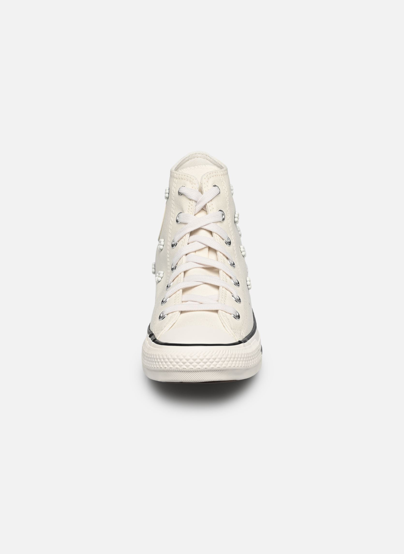 Baskets hautes Chuck Taylor All Star Beaded Hi fille beige Converse Baskets hautes Chuck Taylor All Star Beaded Hi fille beige EGRET/VINTAGE WHITE/BLACK