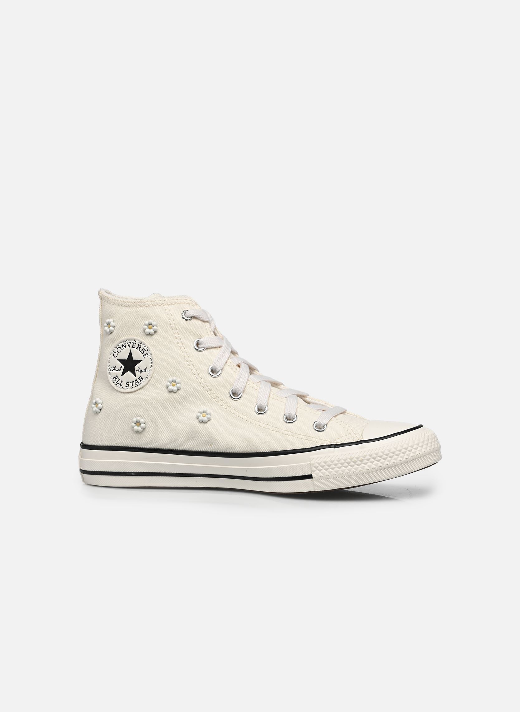Baskets hautes Chuck Taylor All Star Beaded Hi fille beige Converse Baskets hautes Chuck Taylor All Star Beaded Hi fille beige EGRET/VINTAGE WHITE/BLACK