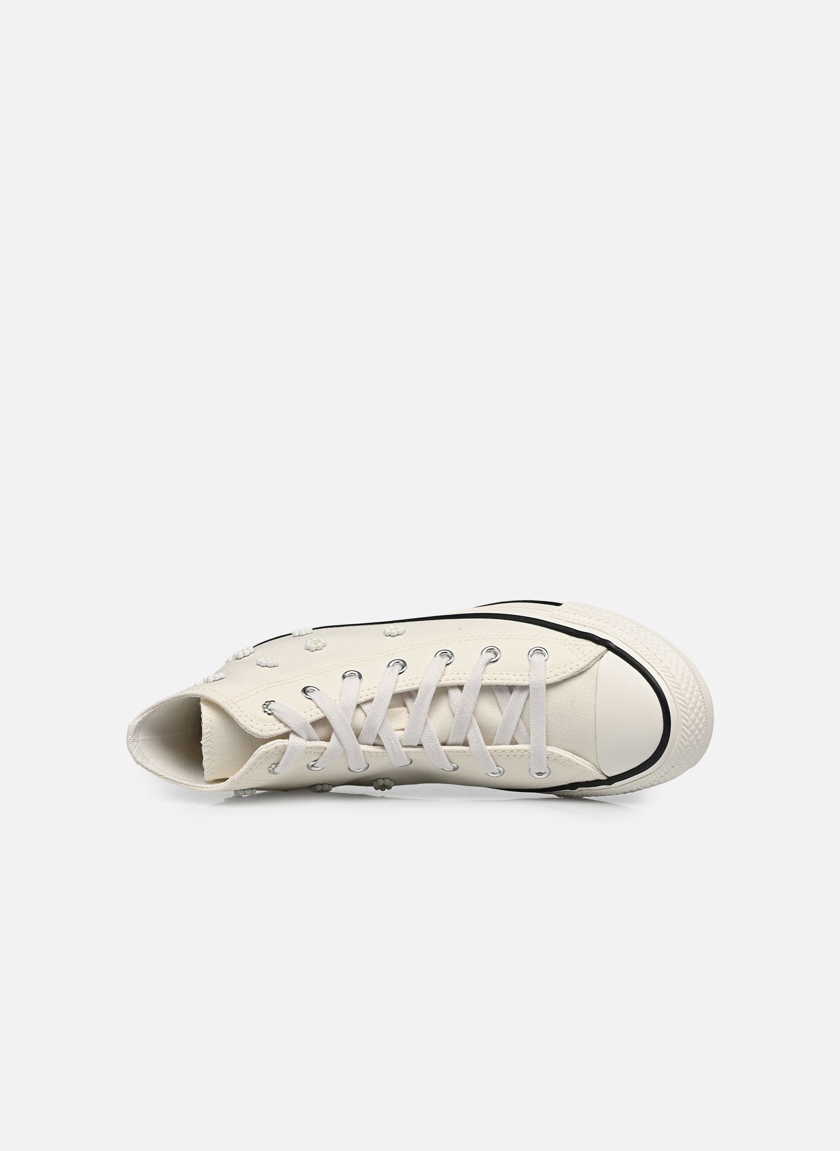 Baskets hautes Chuck Taylor All Star Beaded Hi fille beige Converse Baskets hautes Chuck Taylor All Star Beaded Hi fille beige EGRET/VINTAGE WHITE/BLACK