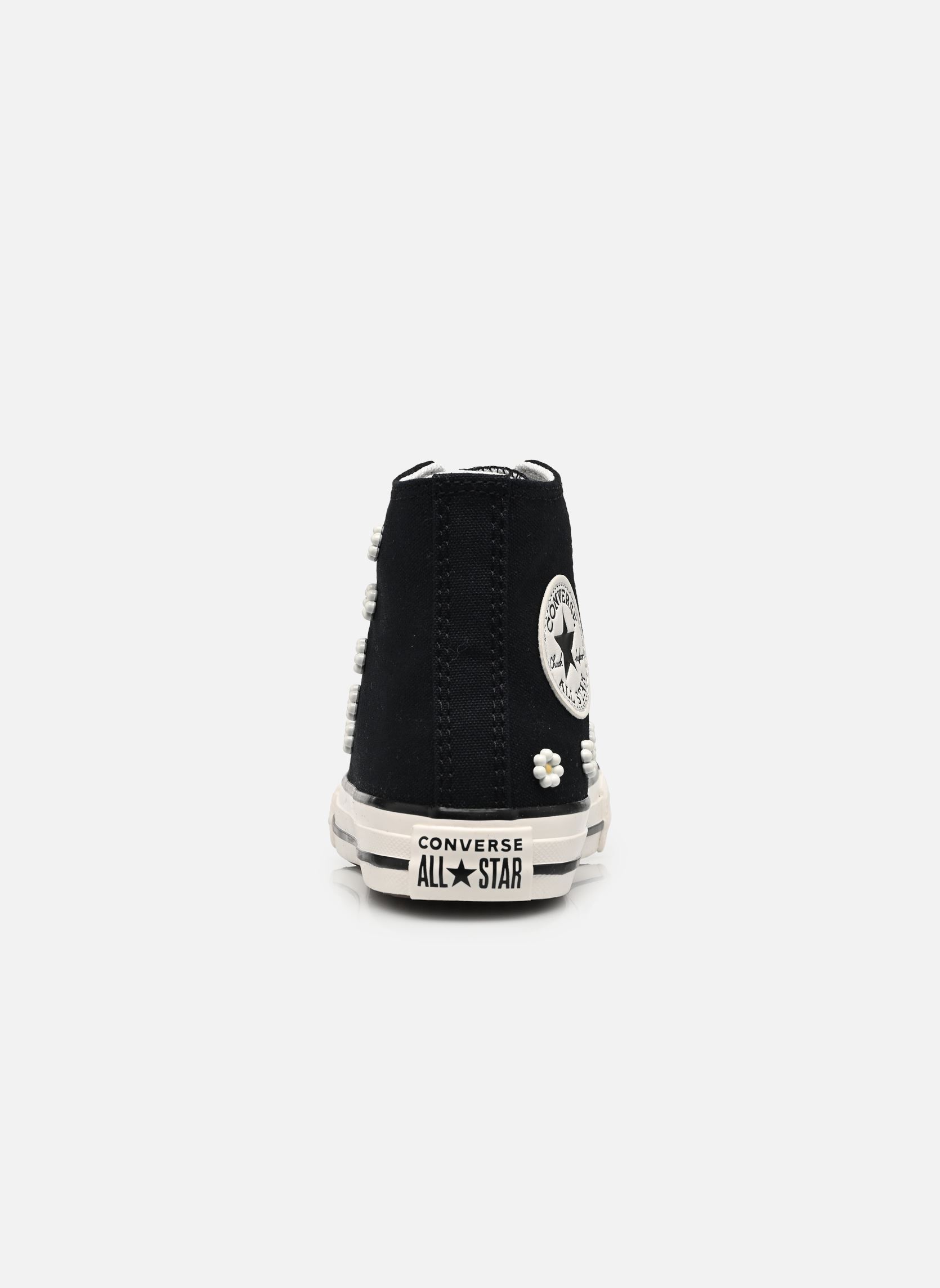 Knöchelhohe Sneaker Chuck Taylor All Star Beaded Hi mädchen schwarz Converse Knöchelhohe Sneaker Chuck Taylor All Star Beaded Hi mädchen schwarz BLACK/VINTAGE WHITE/BLACK