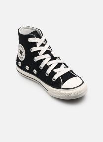 Baskets hautes Chuck Taylor All Star Beaded Hi fille beige