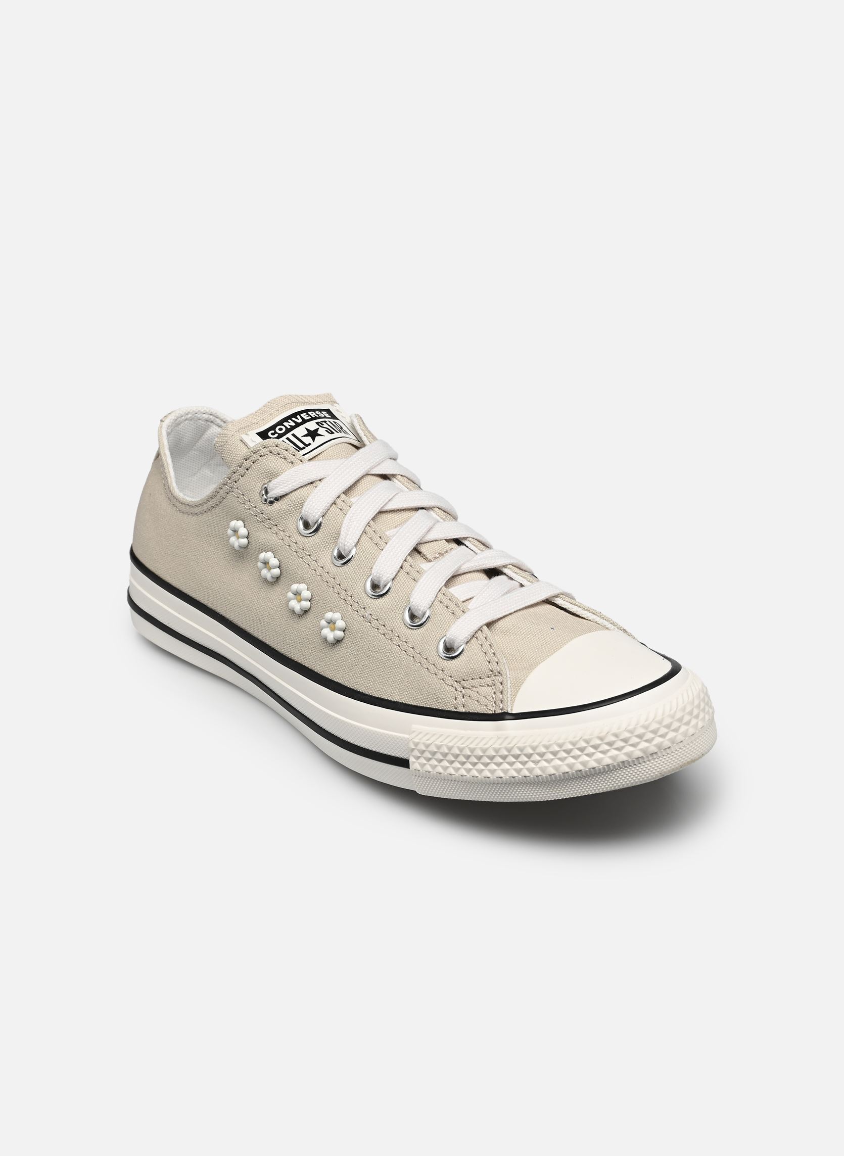 Baskets Converse Chuck Taylor All Star Beaded Flowers Ox pour Enfant - vue 1