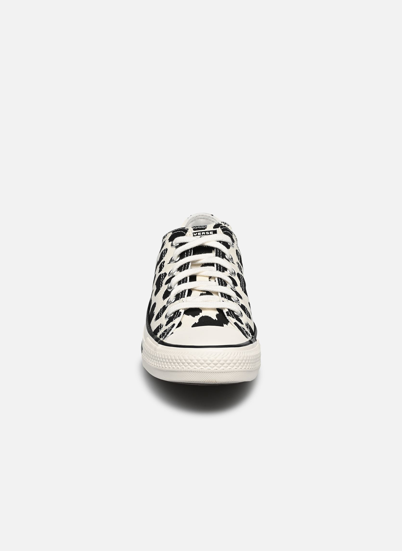 Baskets basses Chuck Taylor All Star Cow Ox fille multicolore Converse Baskets basses Chuck Taylor All Star Cow Ox fille multicolore Egret/Black/Vintage White