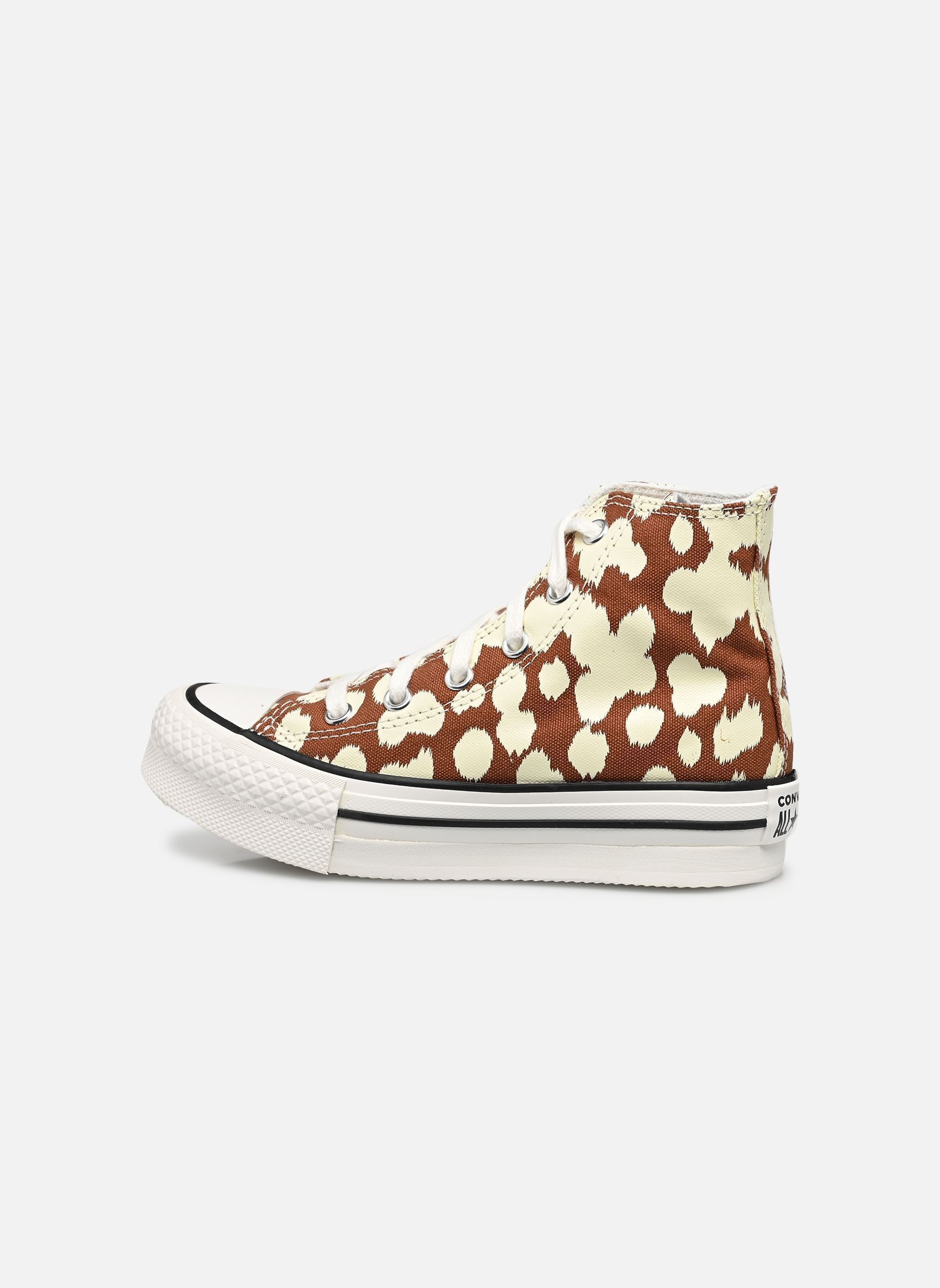 Baskets hautes Chuck Taylor All Star Lift Platform Deer fille multicolore Converse Baskets hautes Chuck Taylor All Star Lift Platform Deer fille multicolore Unearthed/Vintage White