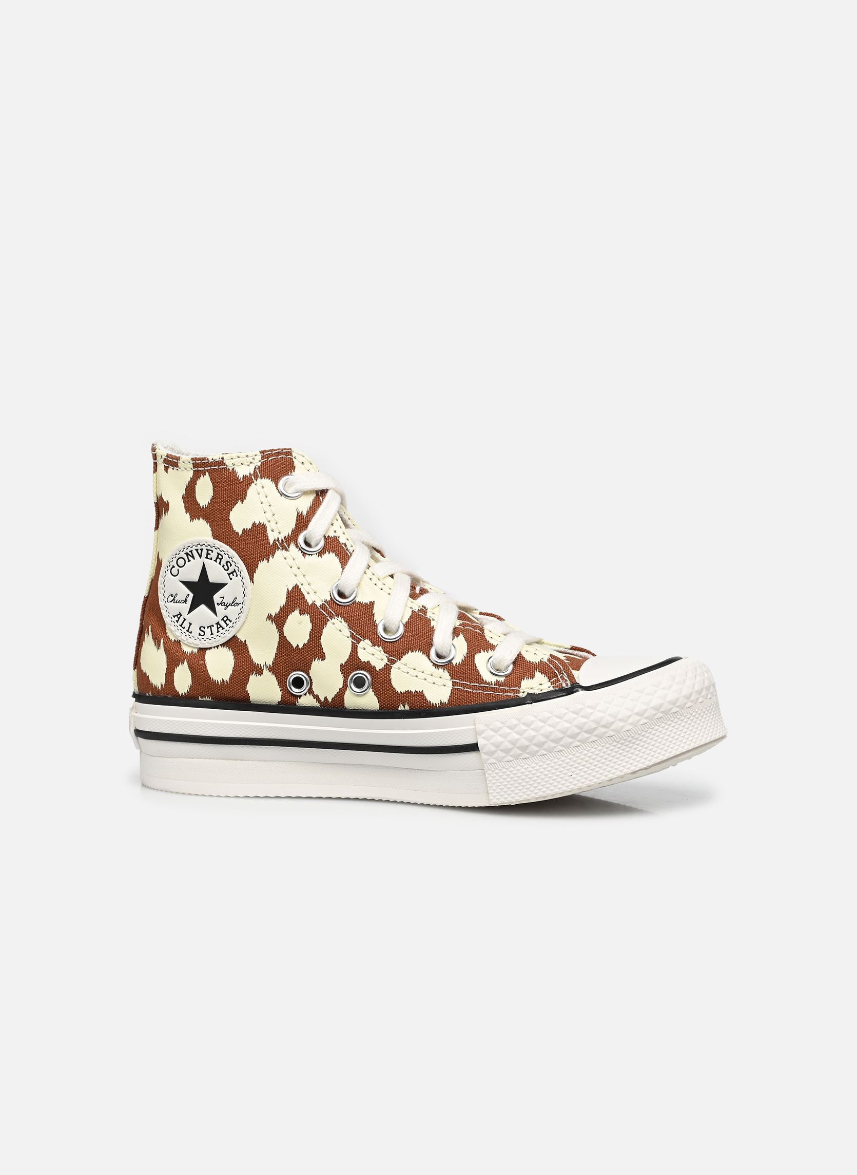 Baskets hautes Chuck Taylor All Star Lift Platform Deer fille multicolore Converse Baskets hautes Chuck Taylor All Star Lift Platform Deer fille multicolore Unearthed/Vintage White