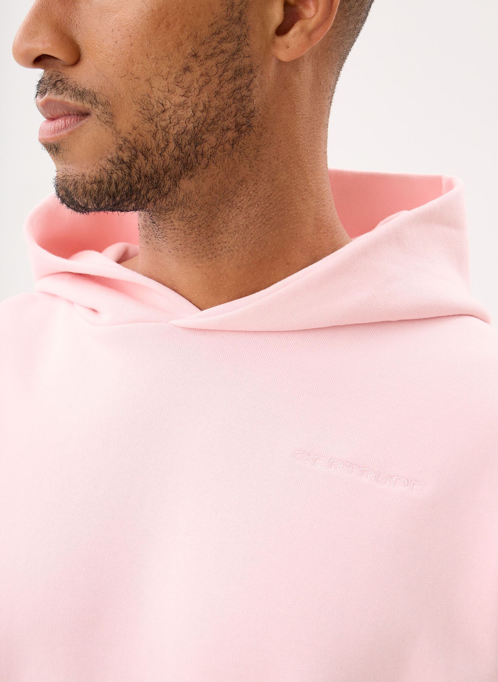 Sweats à capuche Antoine Daisy Sweat Capuche homme rose Gertrude Sweats à capuche Antoine Daisy Sweat Capuche homme rose Blush