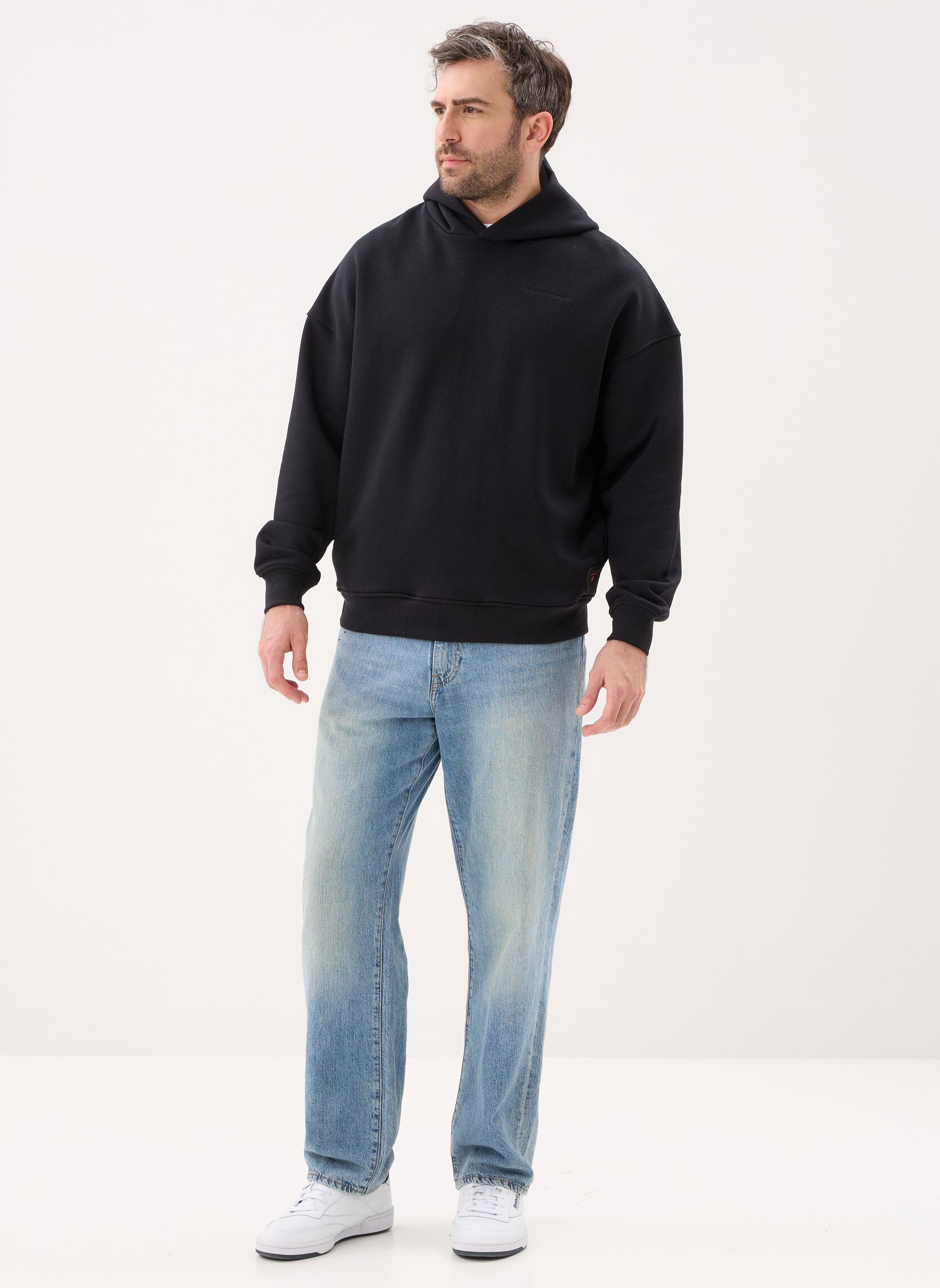 Kapuzenpullover Antoine Metallic Sweat Capuche herren schwarz Gertrude Kapuzenpullover Antoine Metallic Sweat Capuche herren schwarz Black