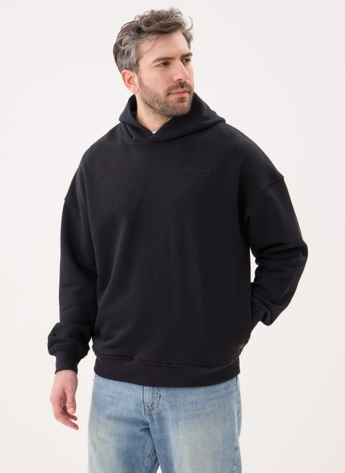 Gertrude Sweats à capuche Antoine Metallic Sweat Capuche homme noir