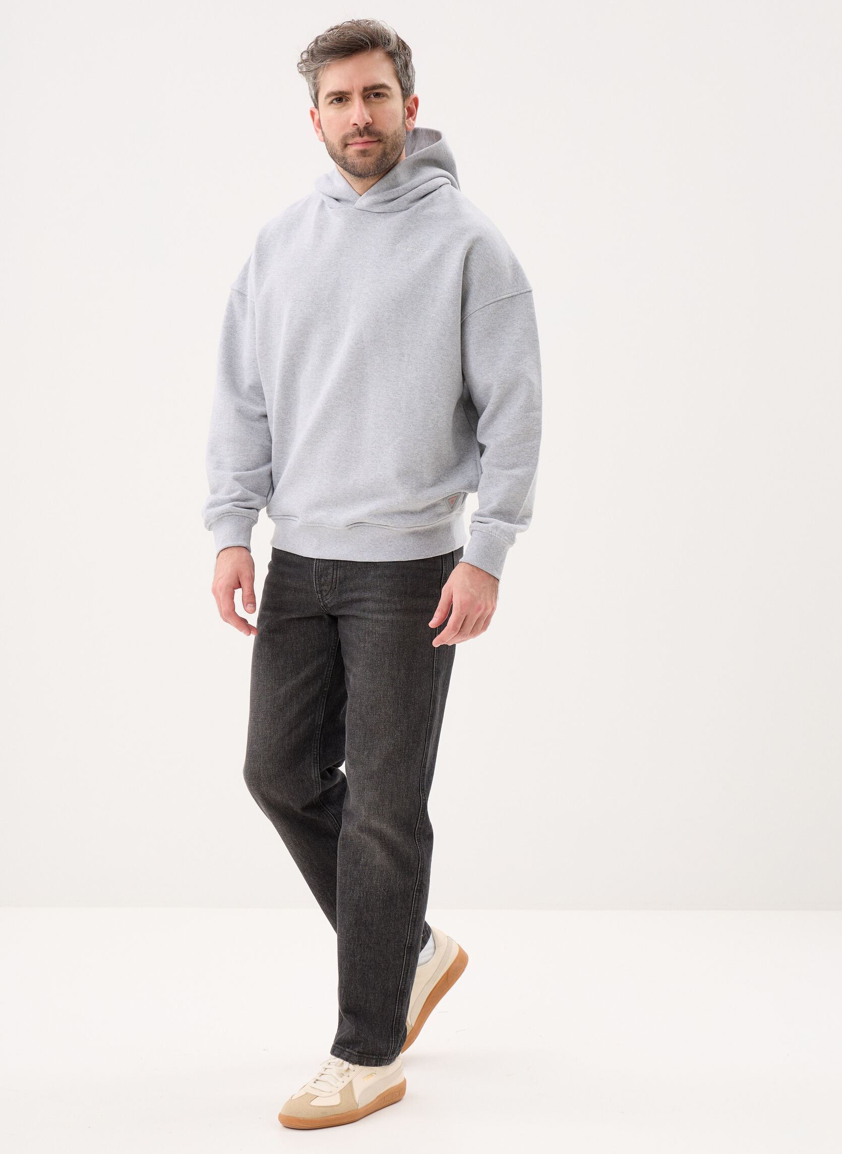 Sweats à capuche Antoine Pop Sweat Capuche homme gris Gertrude Sweats à capuche Antoine Pop Sweat Capuche homme gris CHINE