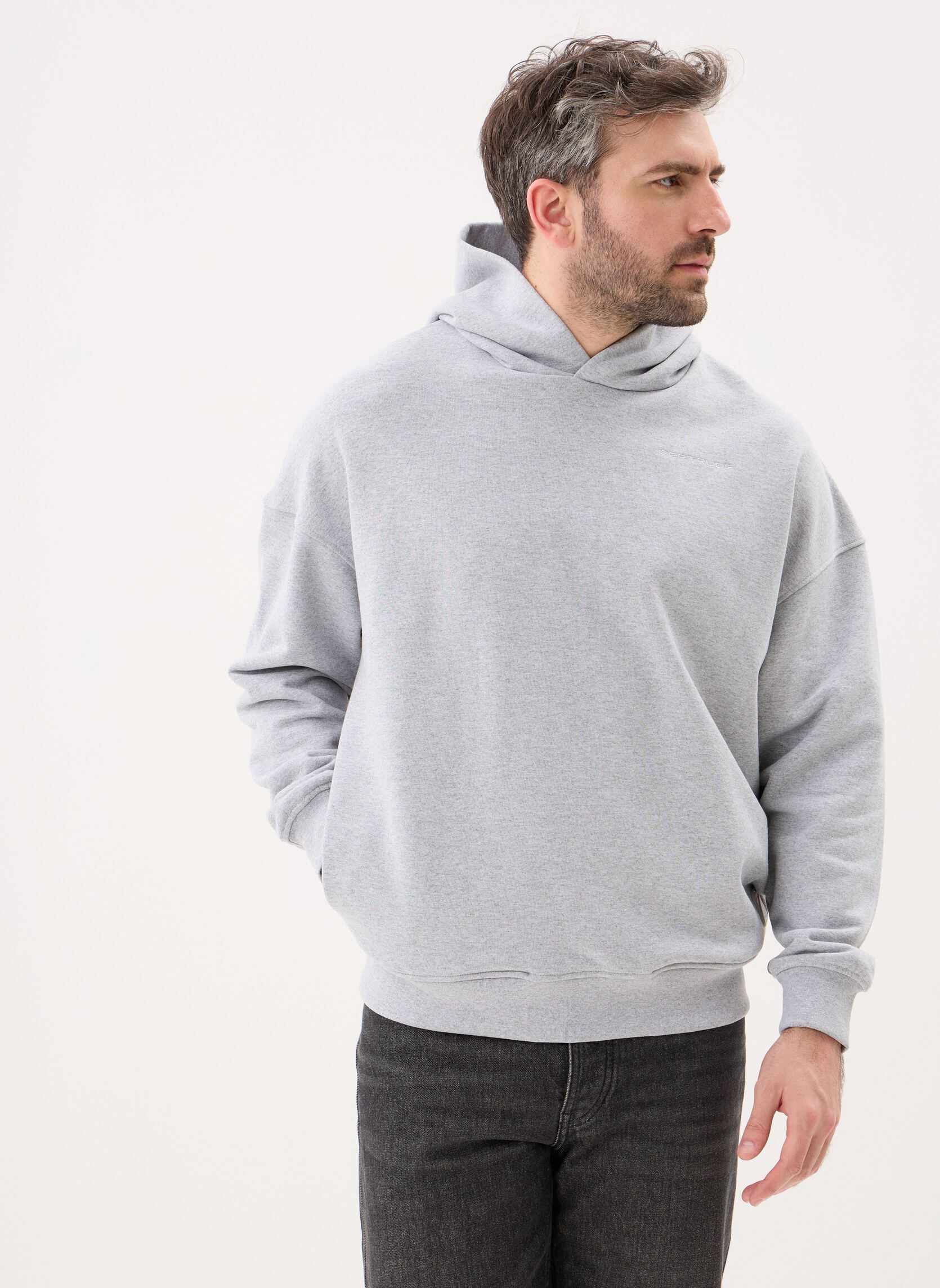 Sweats à capuche Antoine Pop Sweat Capuche homme gris Gertrude Sweats à capuche Antoine Pop Sweat Capuche homme gris CHINE