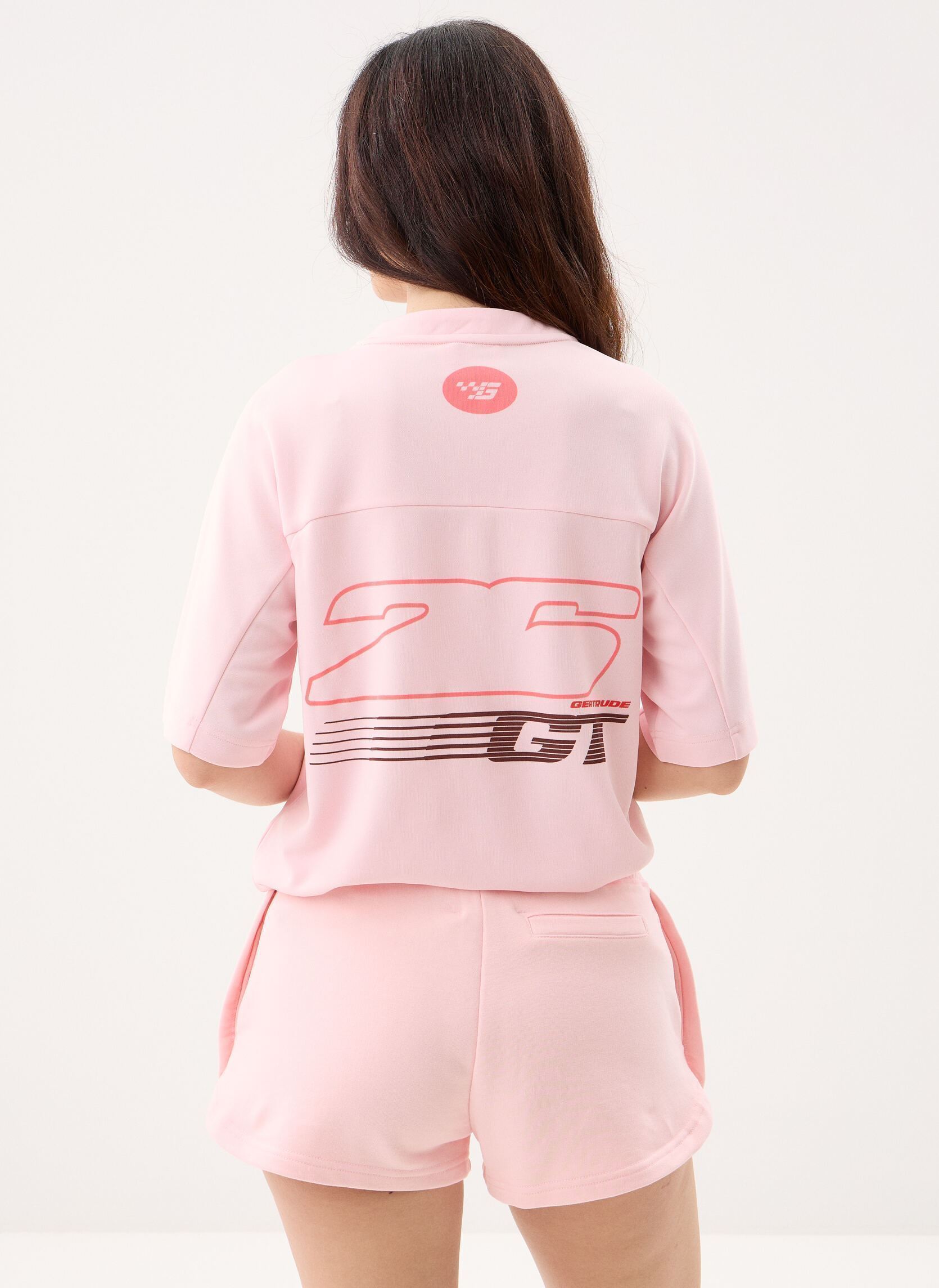 T-shirts Baris Tee-Shirt dames roze Gertrude T-shirts Baris Tee-Shirt dames roze Blush
