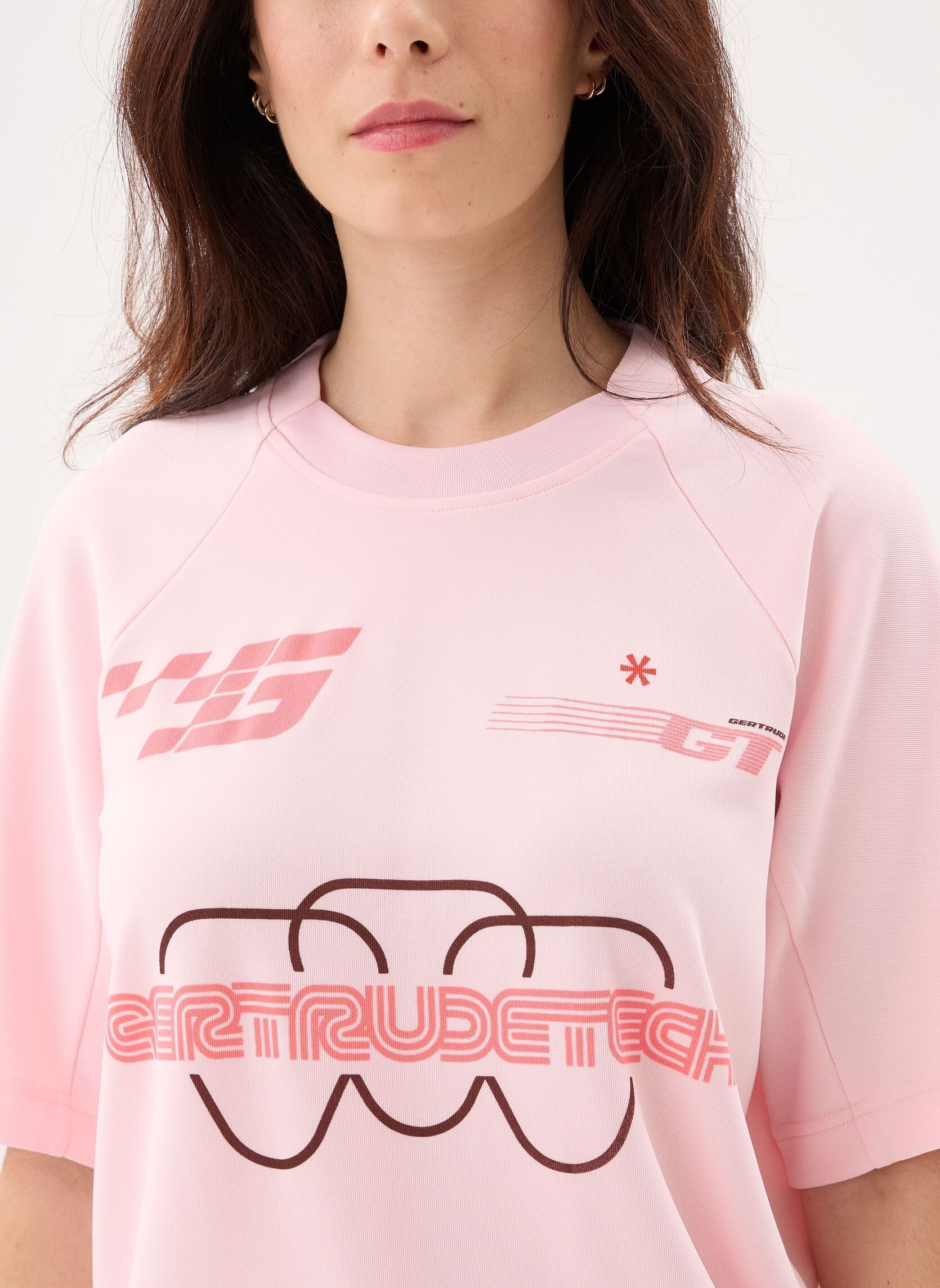 T-shirts Baris Tee-Shirt dames roze Gertrude T-shirts Baris Tee-Shirt dames roze Blush