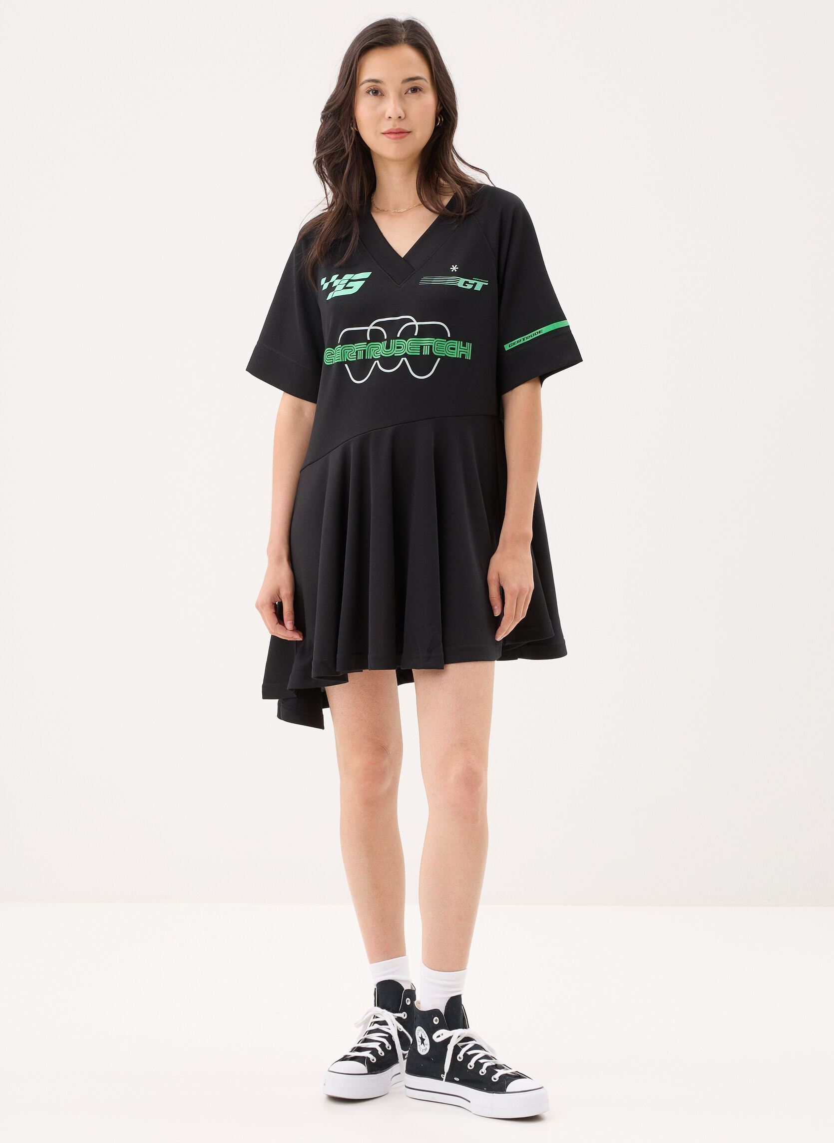 Robes Blair Sport Tee-Shirt femme noir Gertrude Robes Blair Sport Tee-Shirt femme noir Black