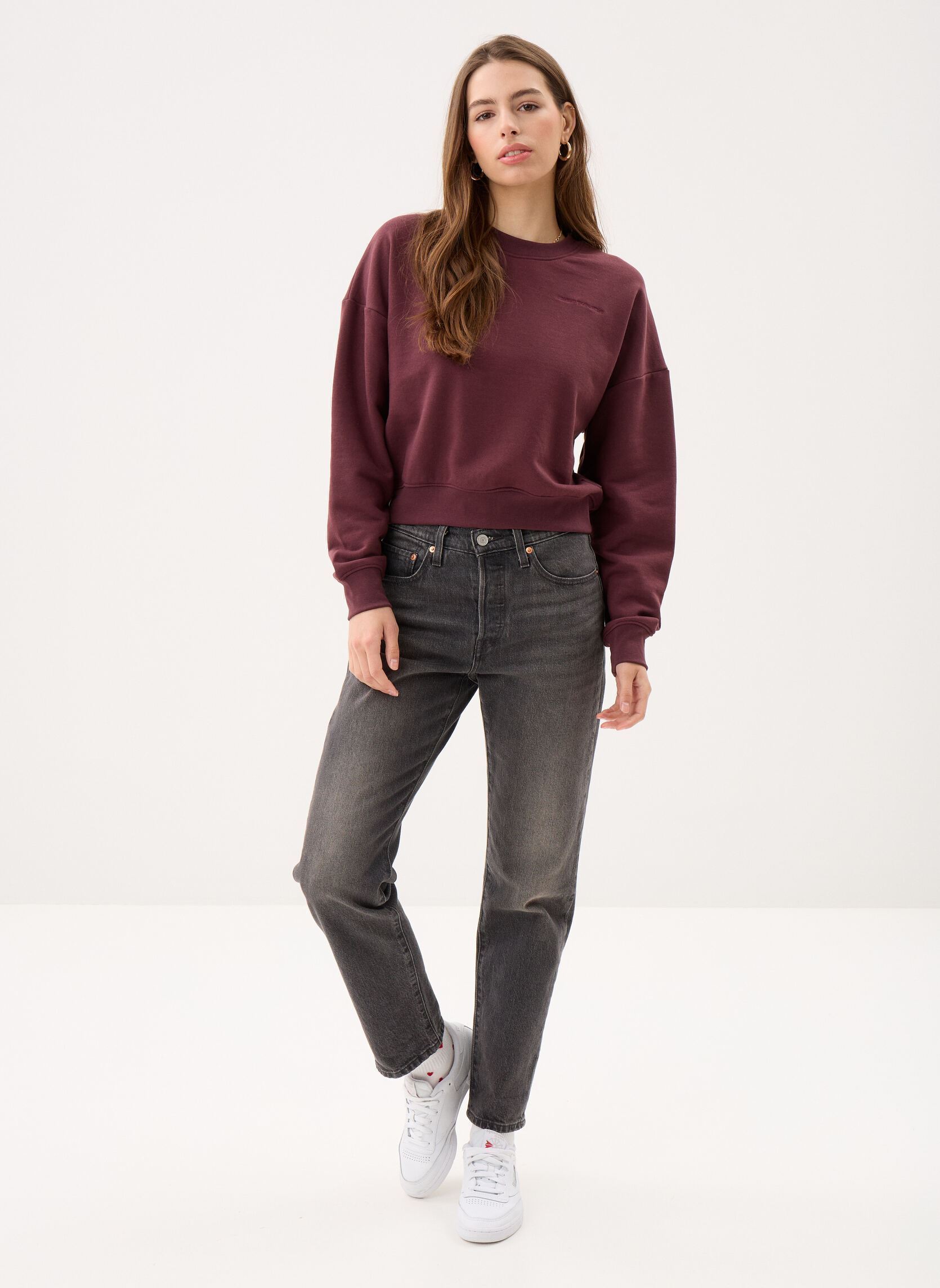 Sweater Cath Sweat dames bordeaux Gertrude Sweater Cath Sweat dames bordeaux Bordeaux