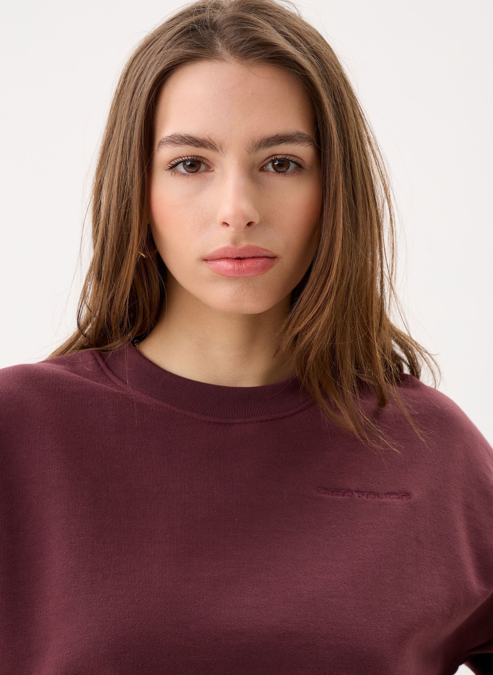 Sweater Cath Sweat dames bordeaux Gertrude Sweater Cath Sweat dames bordeaux Bordeaux
