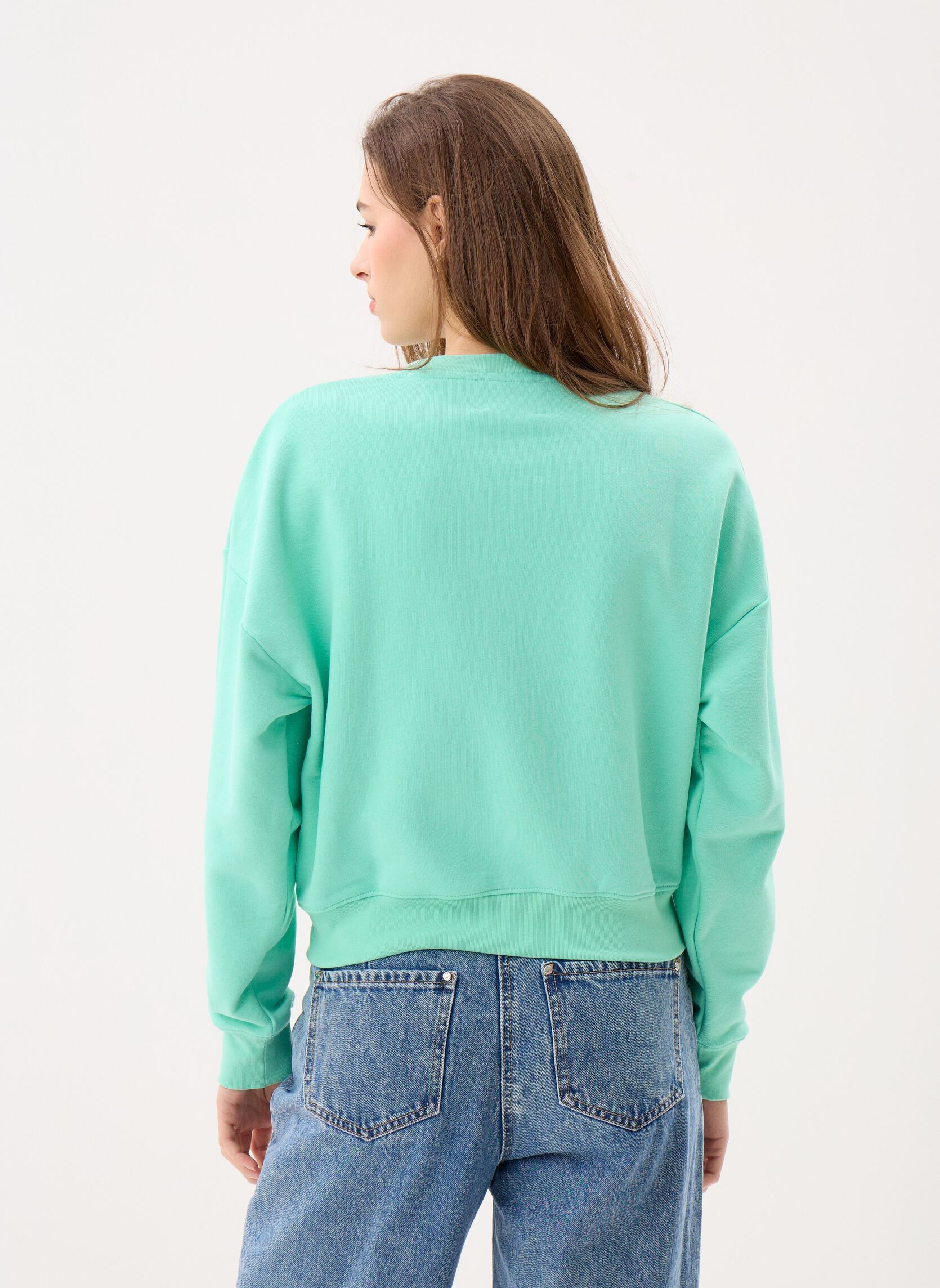 Sweatshirts Cath Sweat femme vert Gertrude Sweatshirts Cath Sweat femme vert Menthe