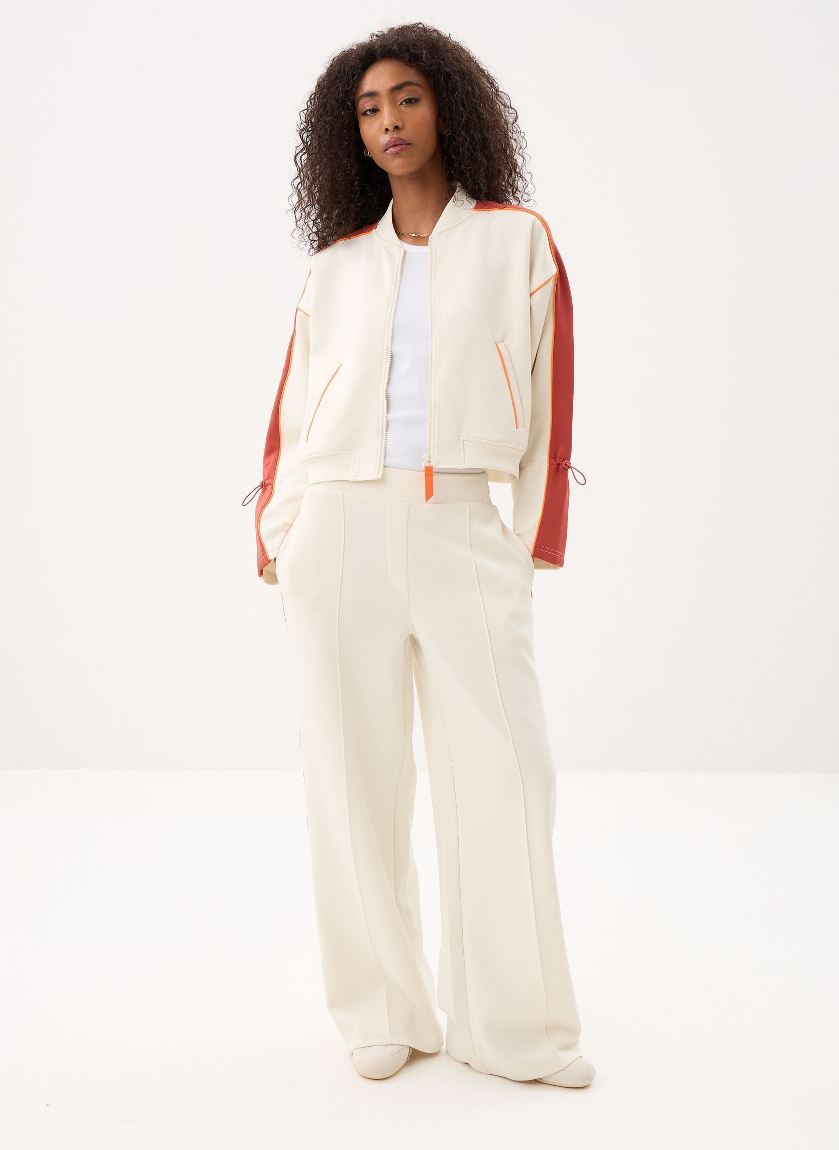 Pantalons larges Dahlia Sun Pantalon femme blanc Gertrude Pantalons larges Dahlia Sun Pantalon femme blanc Creme