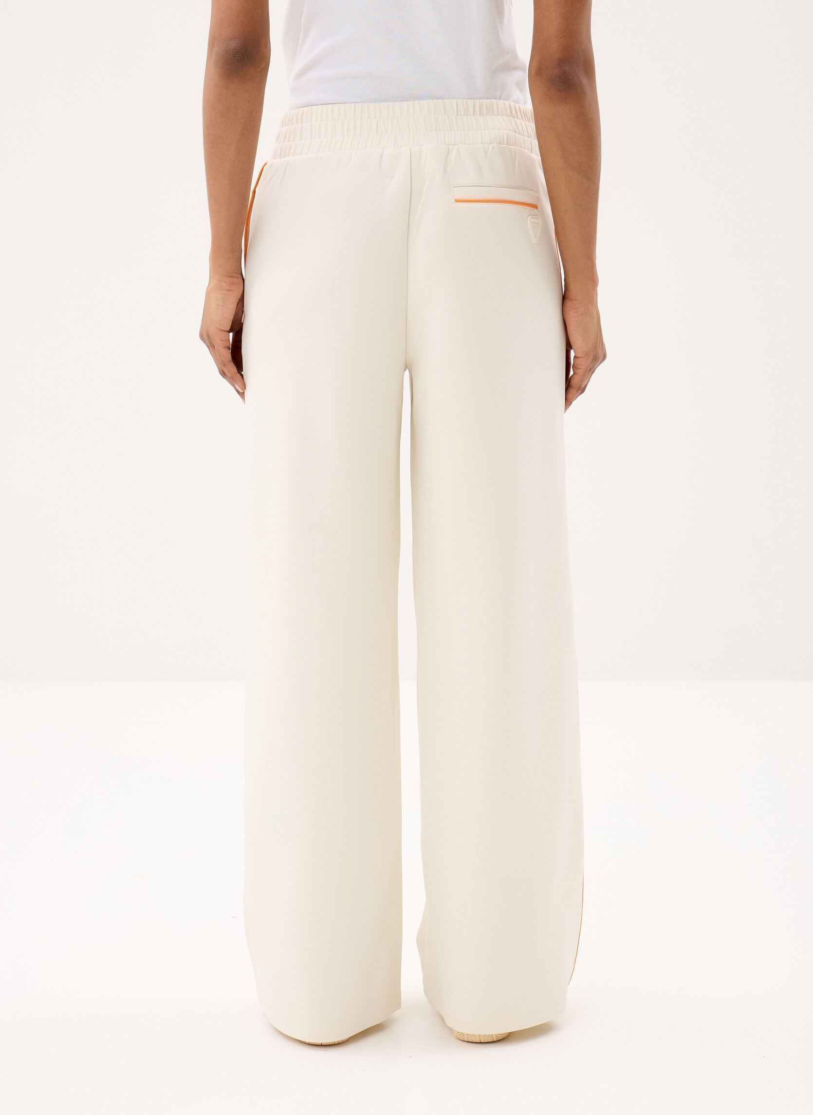 Pantalons larges Dahlia Sun Pantalon femme blanc Gertrude Pantalons larges Dahlia Sun Pantalon femme blanc Creme
