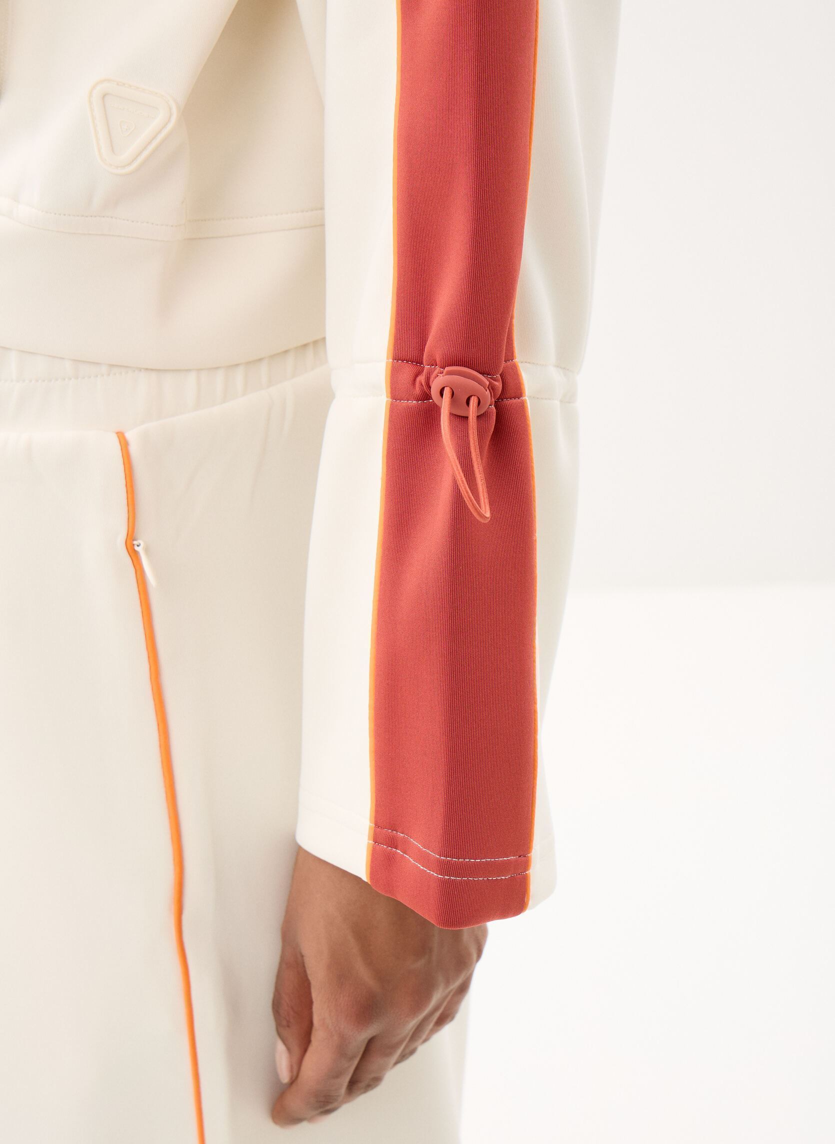 Trainingsjacken Esmee Sun Veste Jogging damen weiß Gertrude Trainingsjacken Esmee Sun Veste Jogging damen weiß Creme/Terracotta