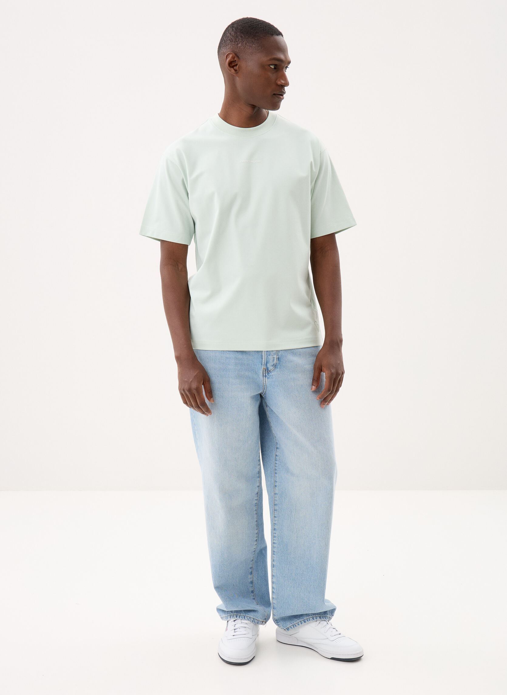 Tee-shirts Horty Tee-Shirt homme vert Gertrude Tee-shirts Horty Tee-Shirt homme vert Mousse