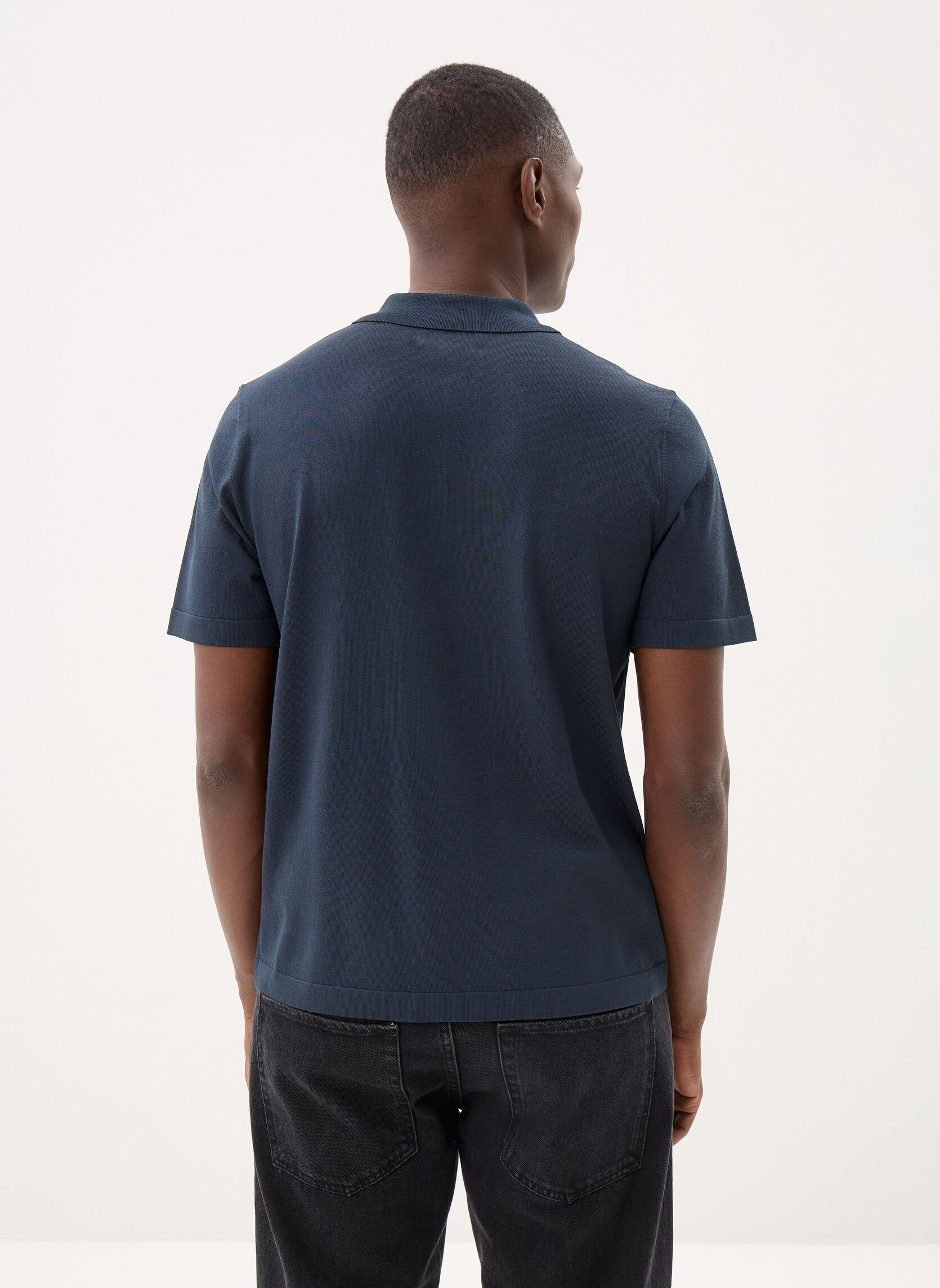 Kurzarm-Poloshirts Jude Polo herren blau Gertrude Kurzarm-Poloshirts Jude Polo herren blau Nuit