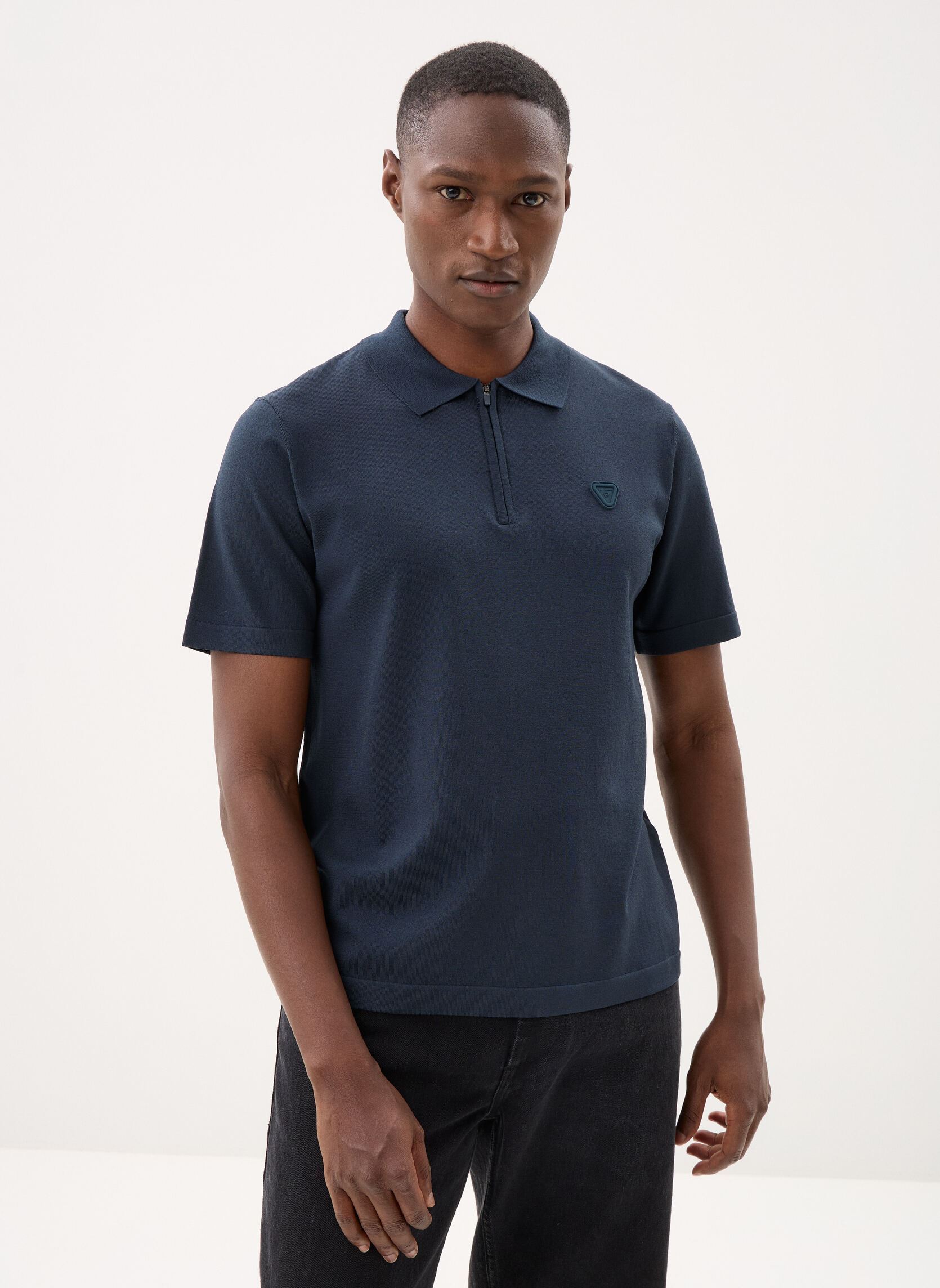Kurzarm-Poloshirts Jude Polo herren blau Gertrude Kurzarm-Poloshirts Jude Polo herren blau Nuit