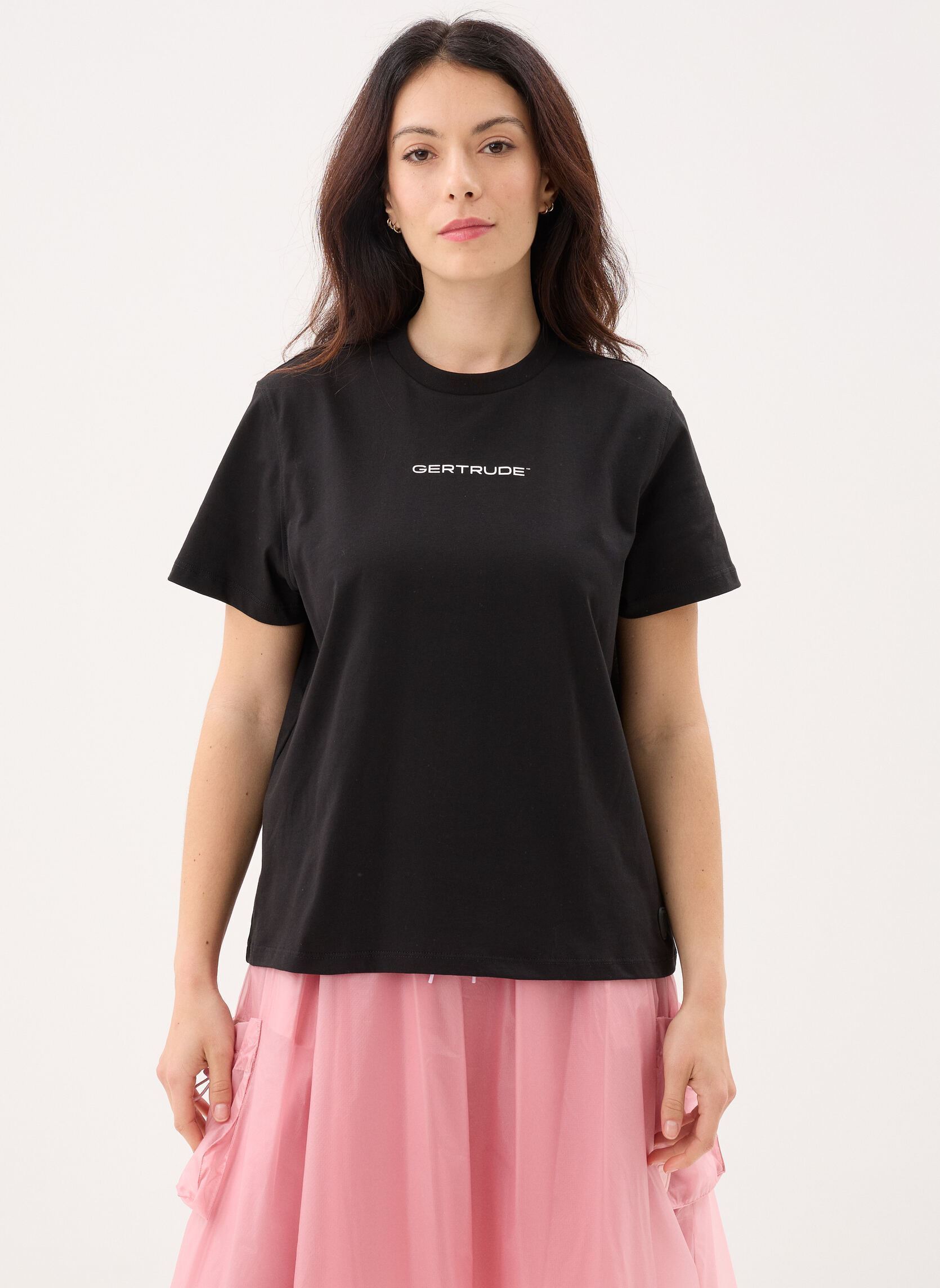 Magliette Leolina Tee-Shirt donna nero Gertrude Magliette Leolina Tee-Shirt donna nero Black