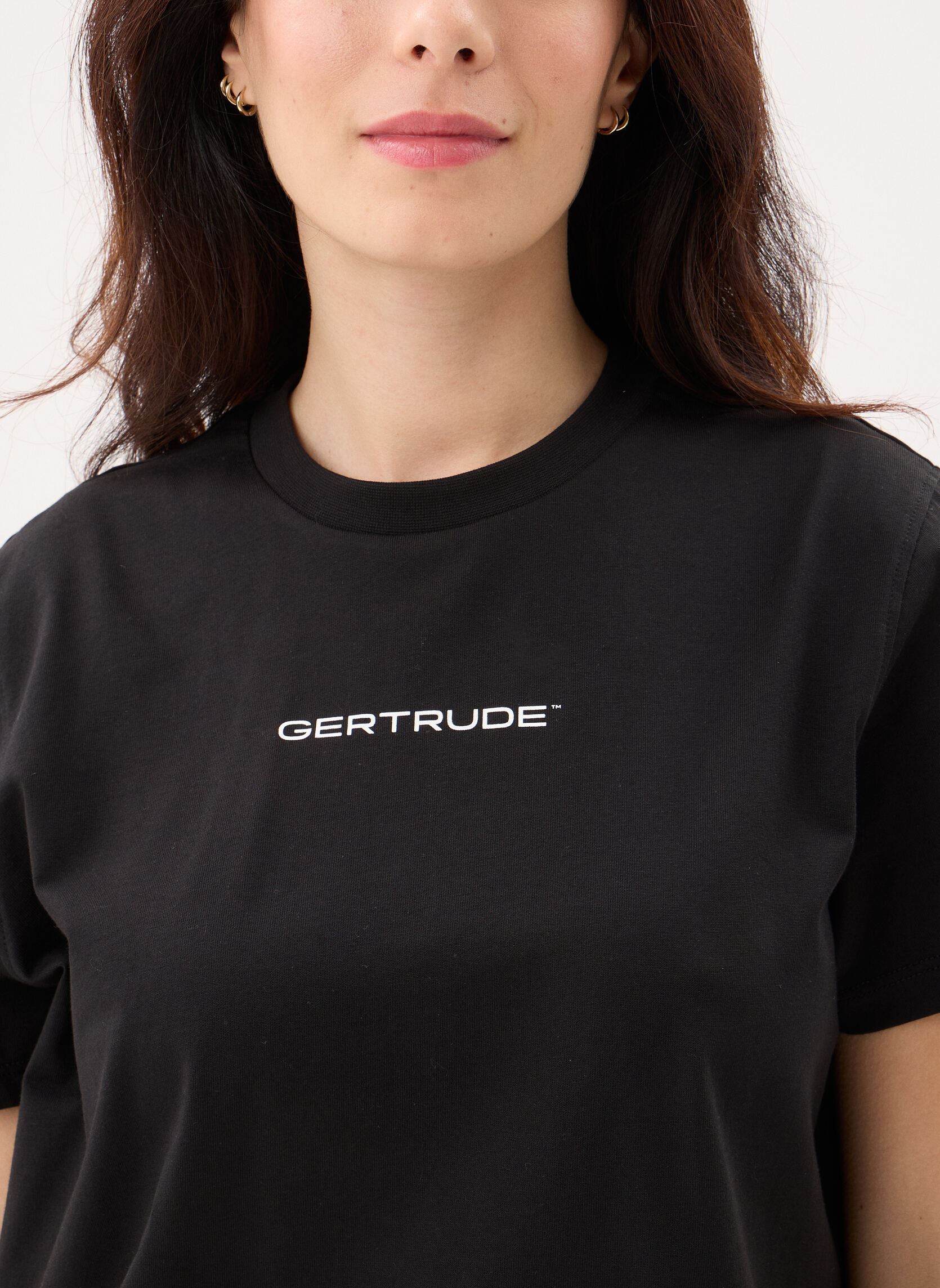 Magliette Leolina Tee-Shirt donna nero Gertrude Magliette Leolina Tee-Shirt donna nero Black