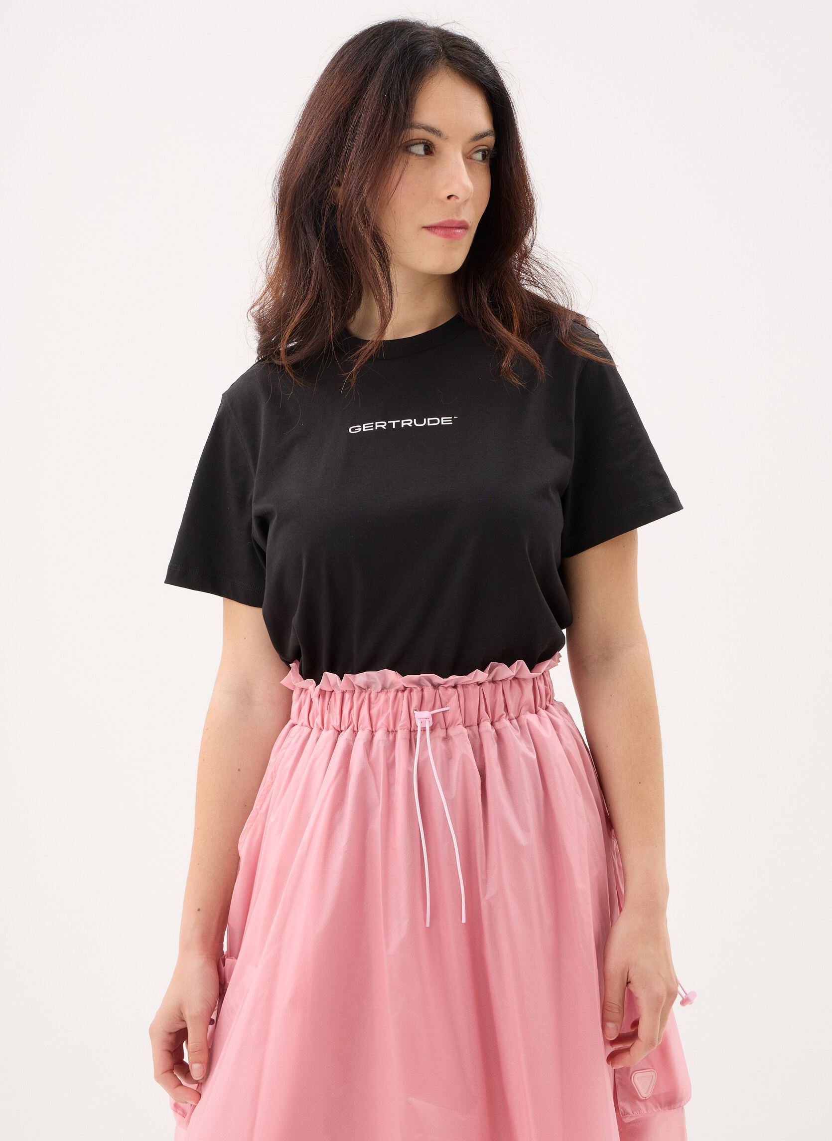 Magliette Leolina Tee-Shirt donna nero Gertrude Magliette Leolina Tee-Shirt donna nero Black